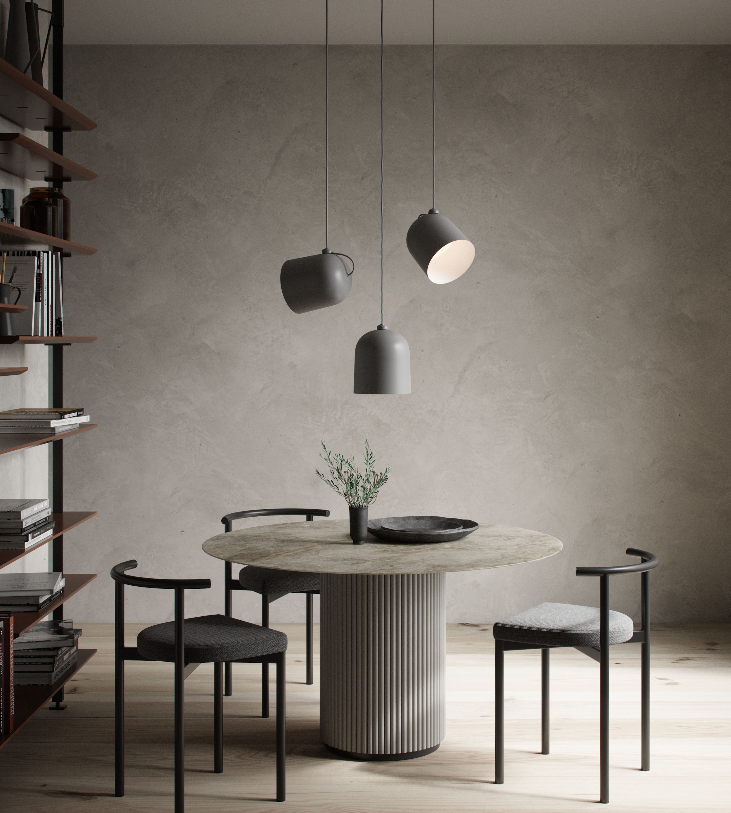 design for the people Pendelleuchte »ANGLE«, Leuchtmittel E27 | ohne Leuchtmittel, Designer Leuchte