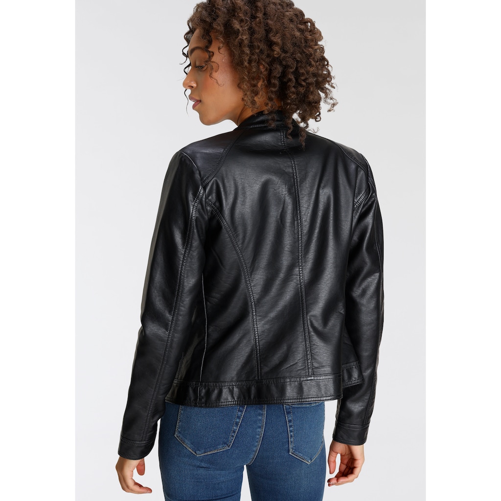 ONLY Lederimitatjacke »ONLBANDIT FAUX LEATHER BIKER«