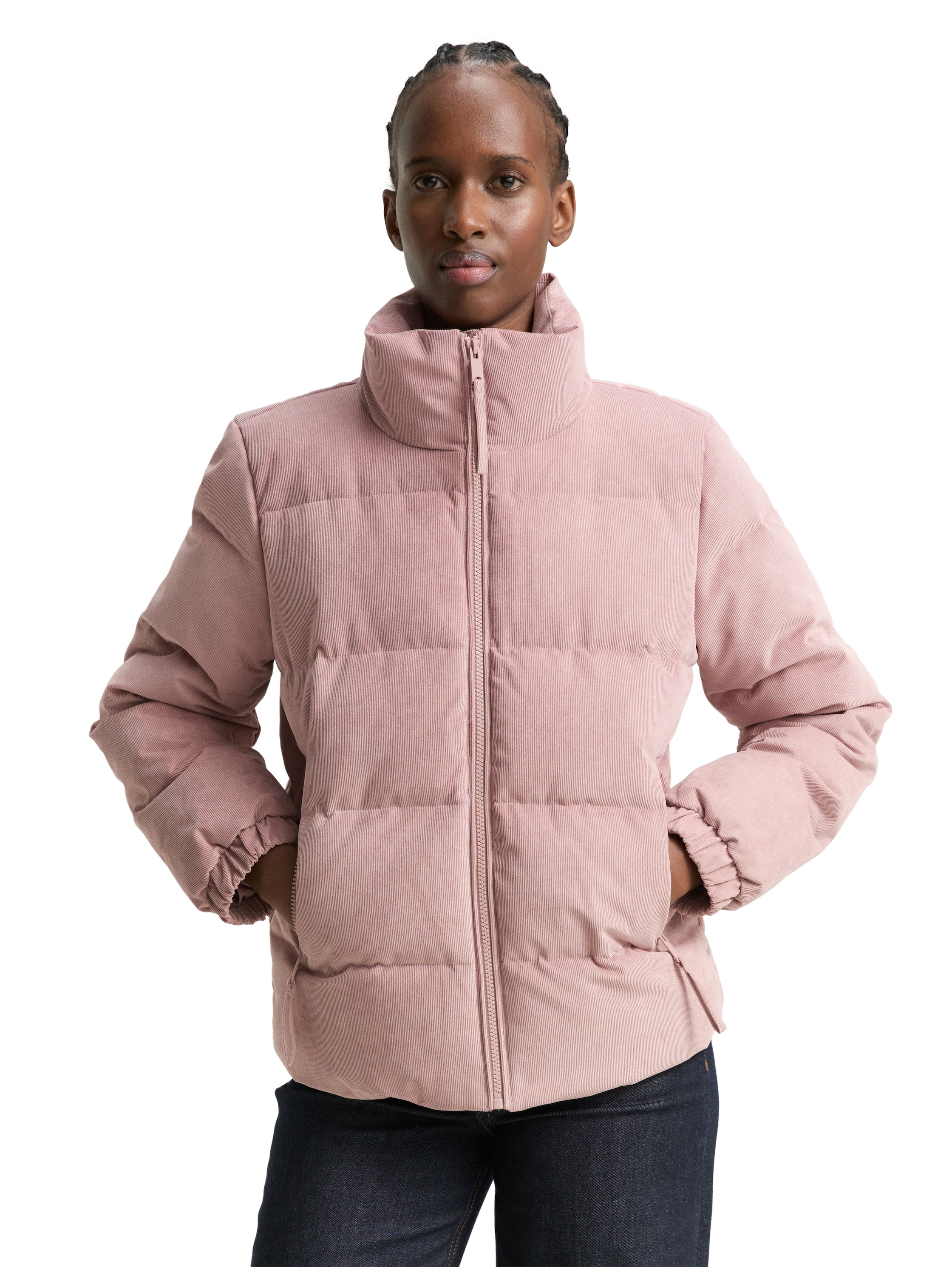 TOM TAILOR Denim Steppjacke mit Stehkragen günstig online kaufen