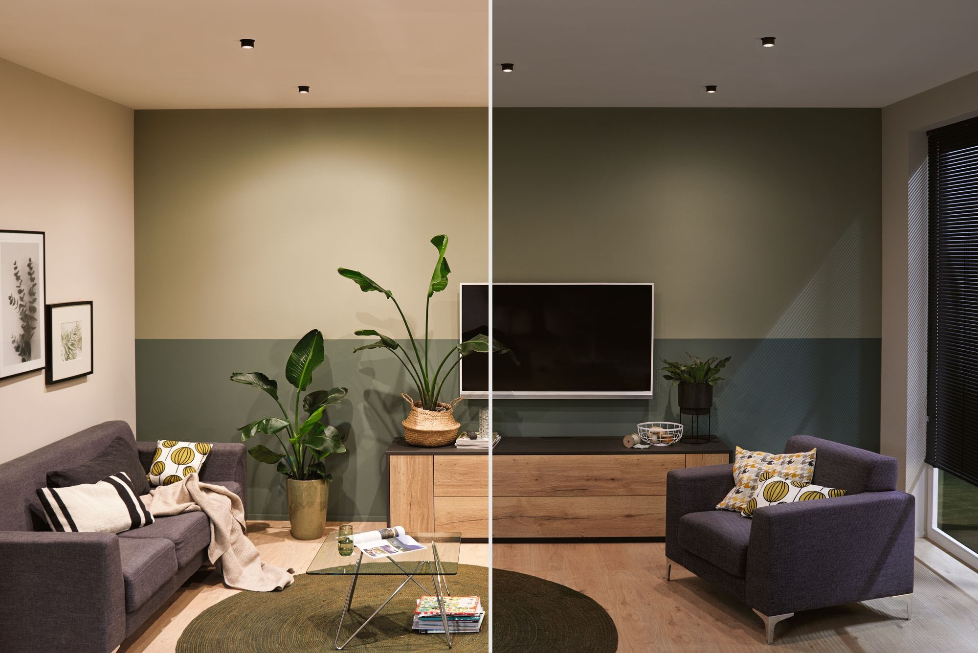 Paulmann LED Einbauleuchte »Gil« LED-Modul 3 Stk. Warmweiß LED-Modul, 3-Stufen-dimmbar