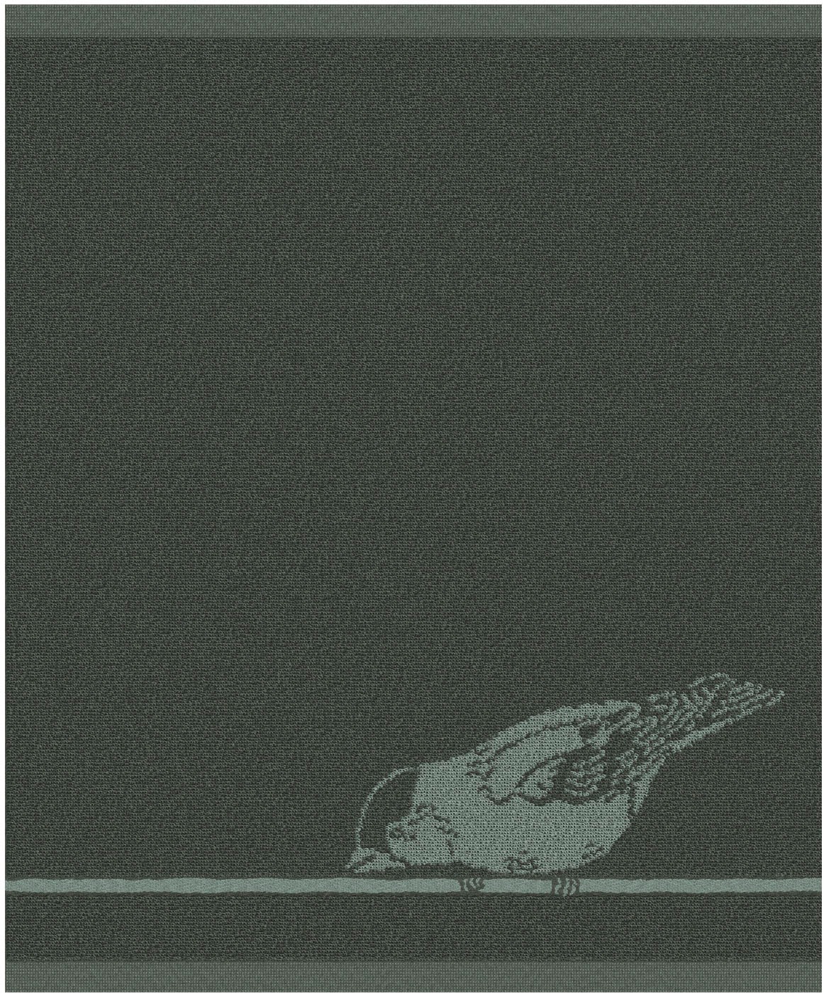 DDDDD Geschirrtuch "DDDDDD Birdy Küchentuch 50 x 55 Grün (6 Stück)" schnell günstig online kaufen