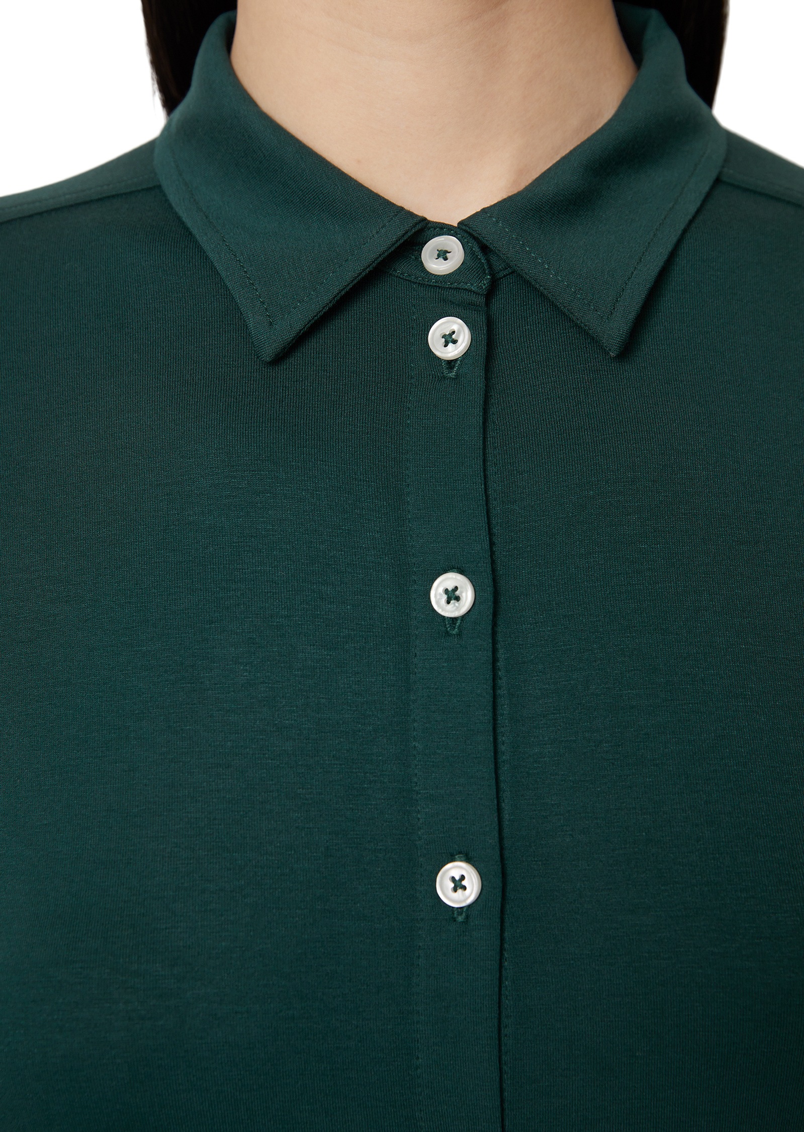 Marc O'Polo Blusenshirt »aus LENZING™ ECOVERO™«