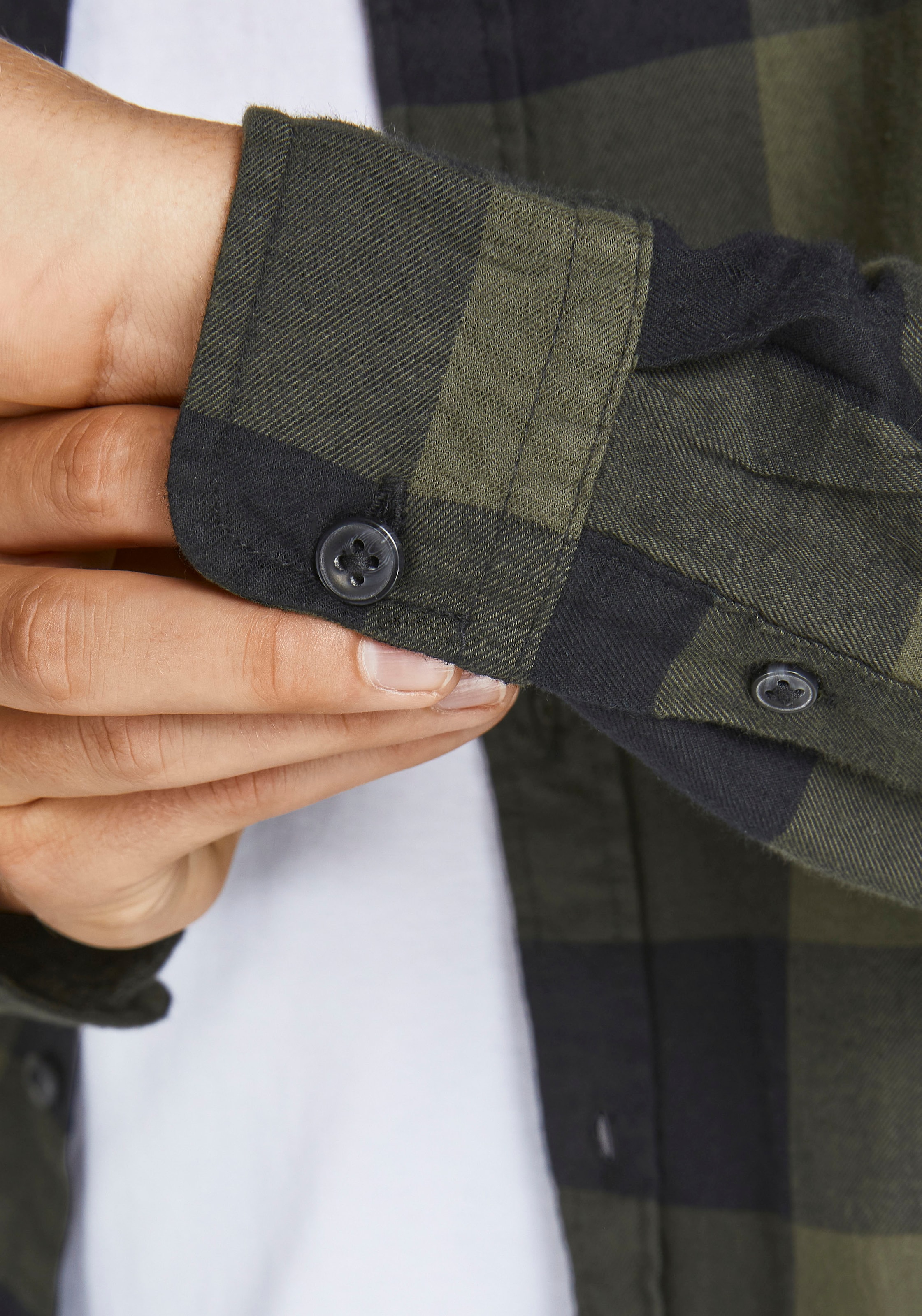 Jones JNR« Junior NOOS | »JJEGINGHAM Jack BAUR & L/S Karohemd SHIRT TWILL