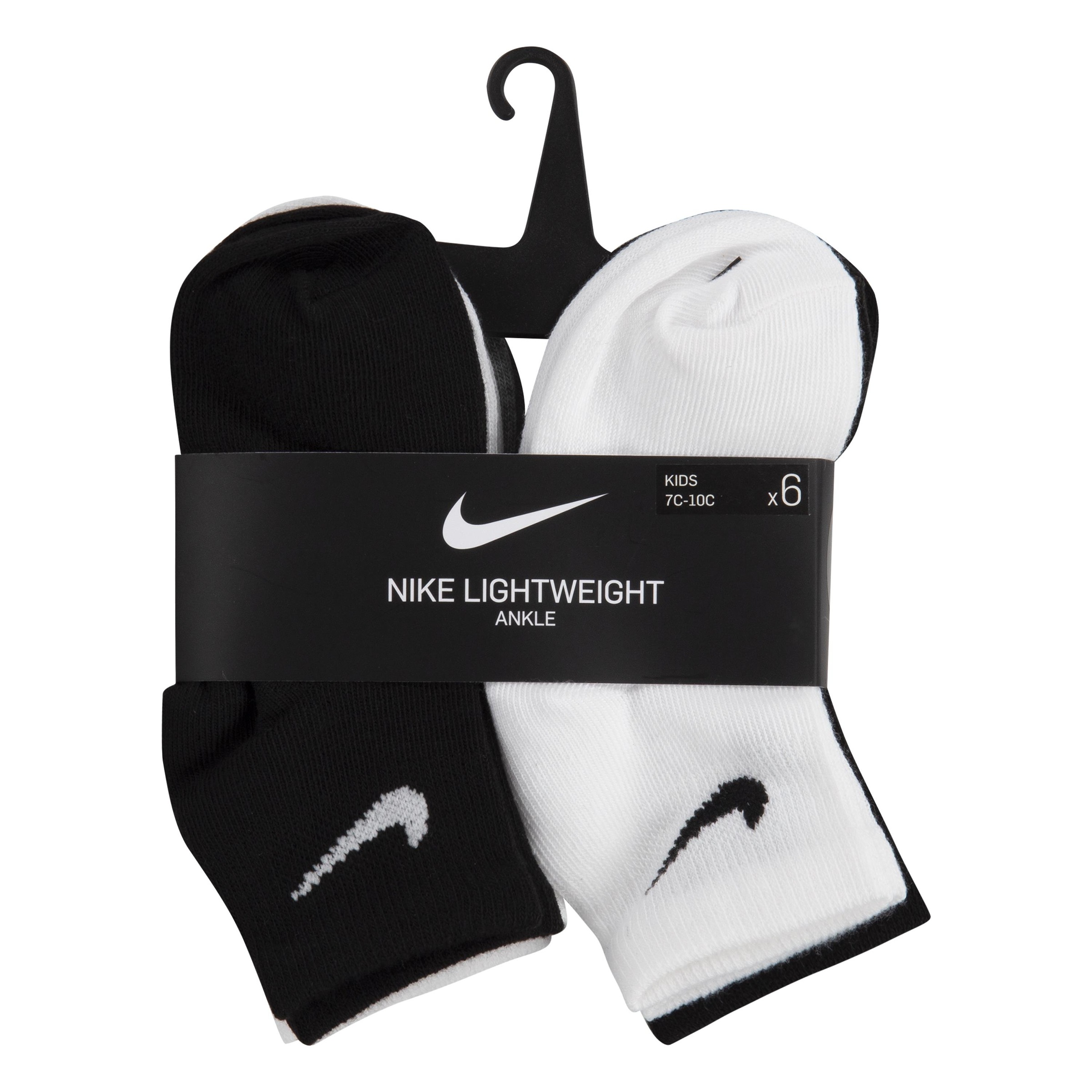 Nike Sportswear Sportsocken »NHN NIKE BASIC PACK QUARTER« Packung, 6 Paar tlg. für Kinder von 5 bis 7 Jahren, sportlicher Stil, elastisch