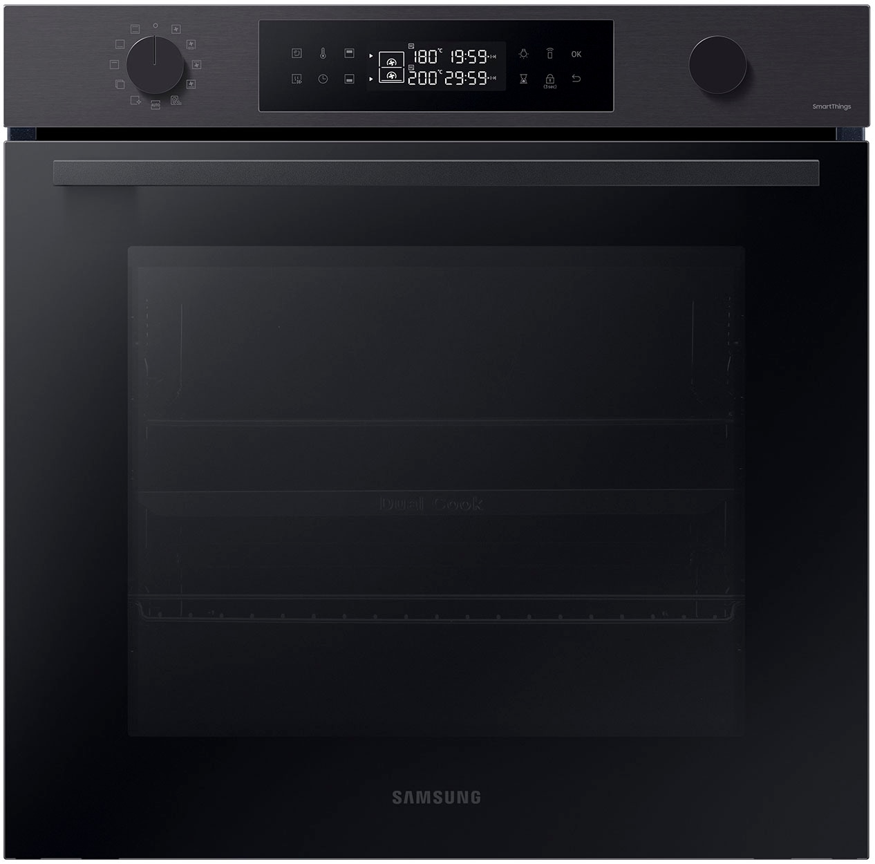 Samsung Pyrolyse Backofen Serie 4 "NV7B44503DB" mit Pyrolyse-Selbstreinigun günstig online kaufen