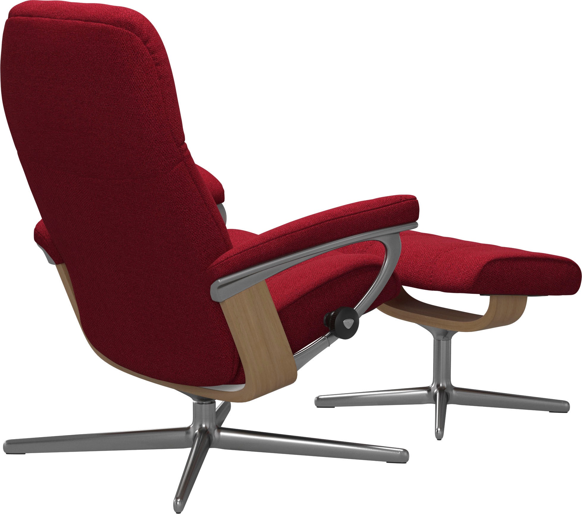 Stressless® Fußhocker »Consul«, mit Cross Base, Größe S, M & L, Holzakzent Eiche