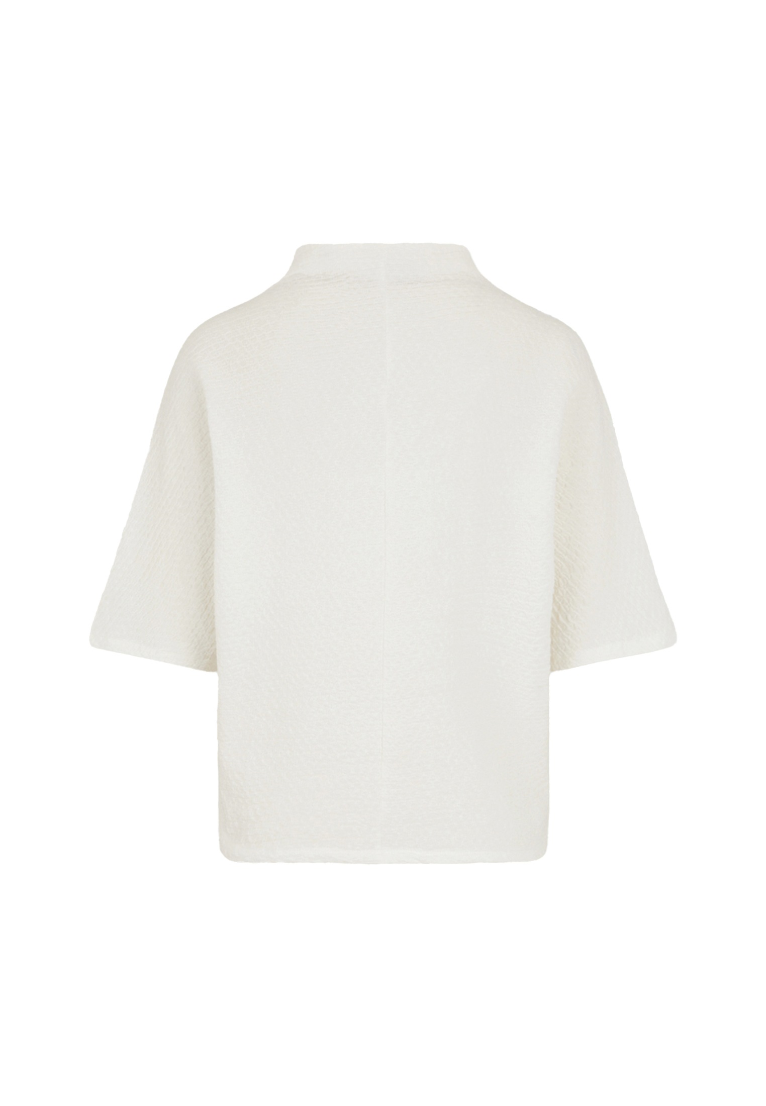 Zero Kurzarmshirt »zero Shirt mit Strukturmuster«, (1 tlg.), Plain/ohne Details