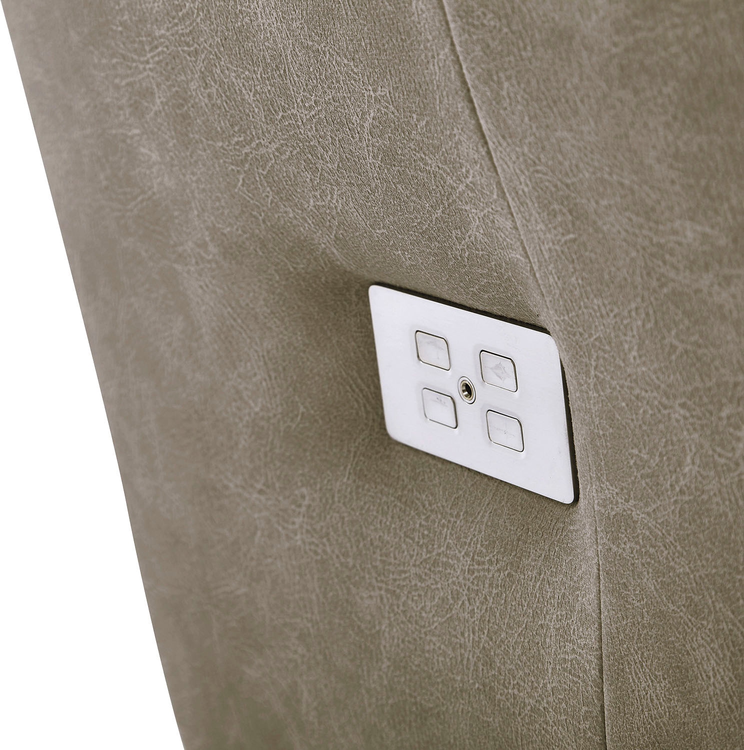 CALIZZA INTERIORS Relaxsessel »Olivin«, inklusiver stufenloser Kopfteilverstellung und mit Verstellung