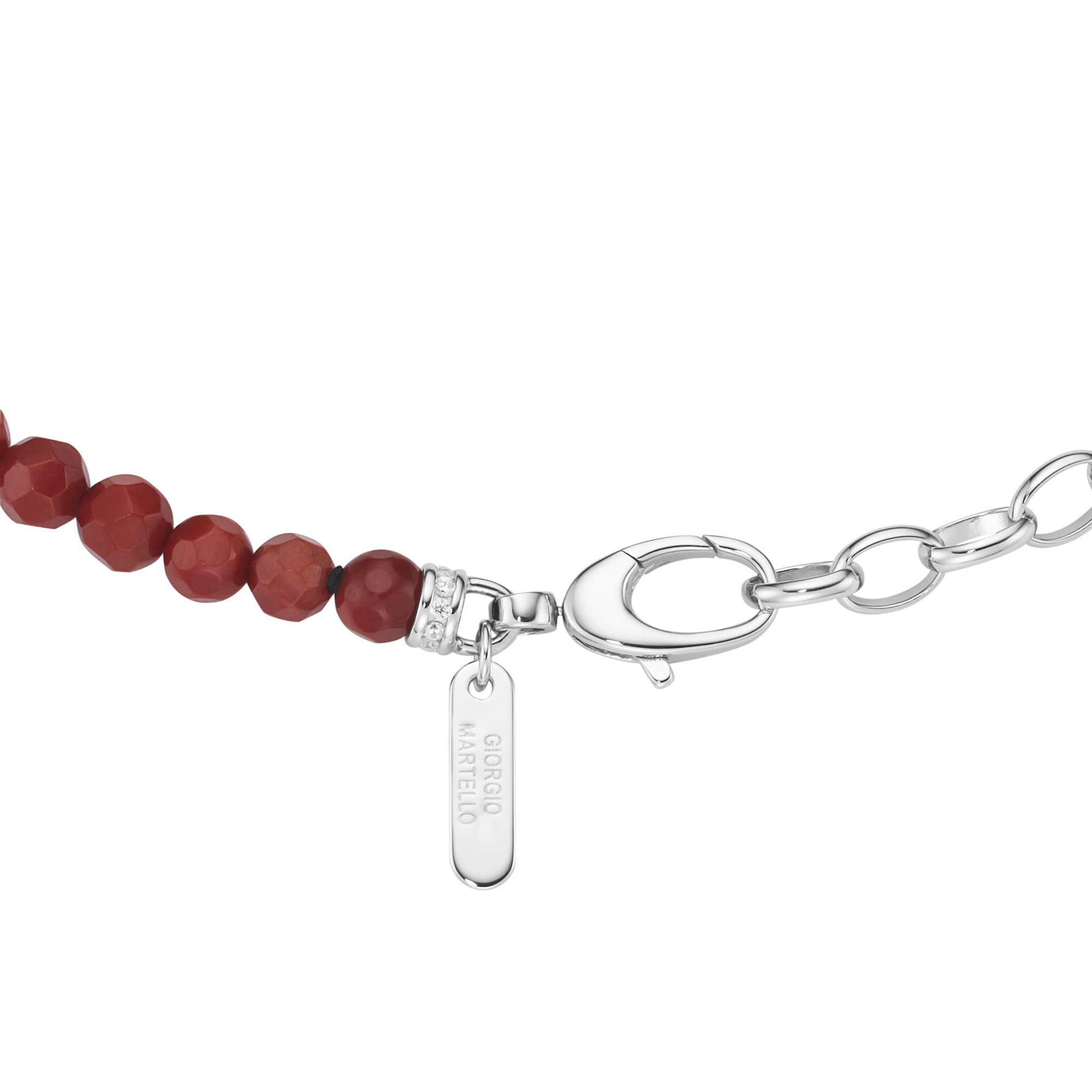 GIORGIO MARTELLO MILANO Collier »mit Ziersteinen, Silber 925«