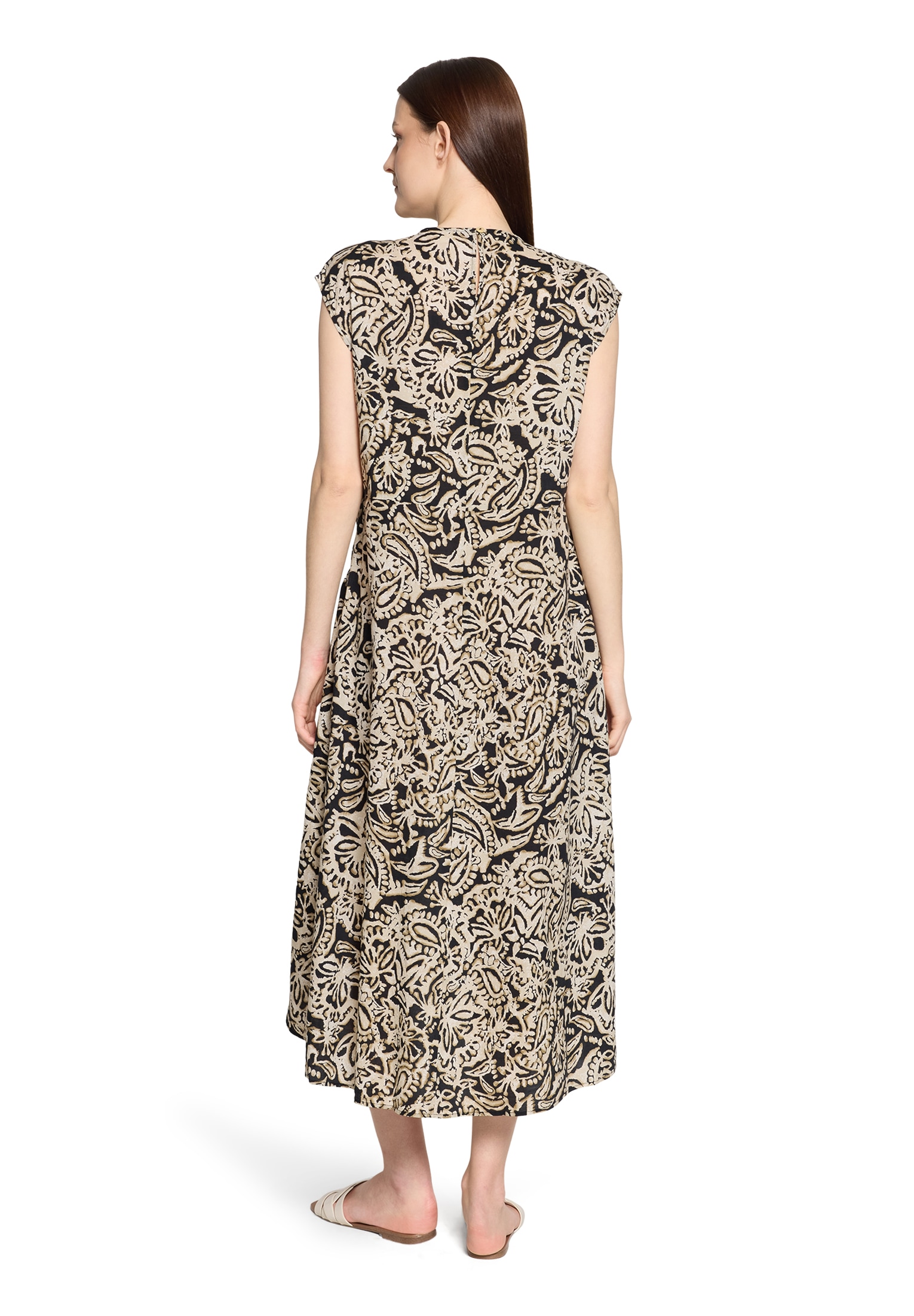 Cartoon Midikleid »Damen mit Muster« Ohne Tasche