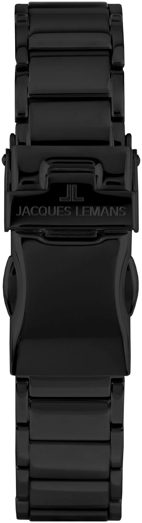 Jacques Lemans Keramikuhr »Monaco«, Quarzuhr, Armbanduhr, Damenuhr, bis 10 bar wasserdicht, analog