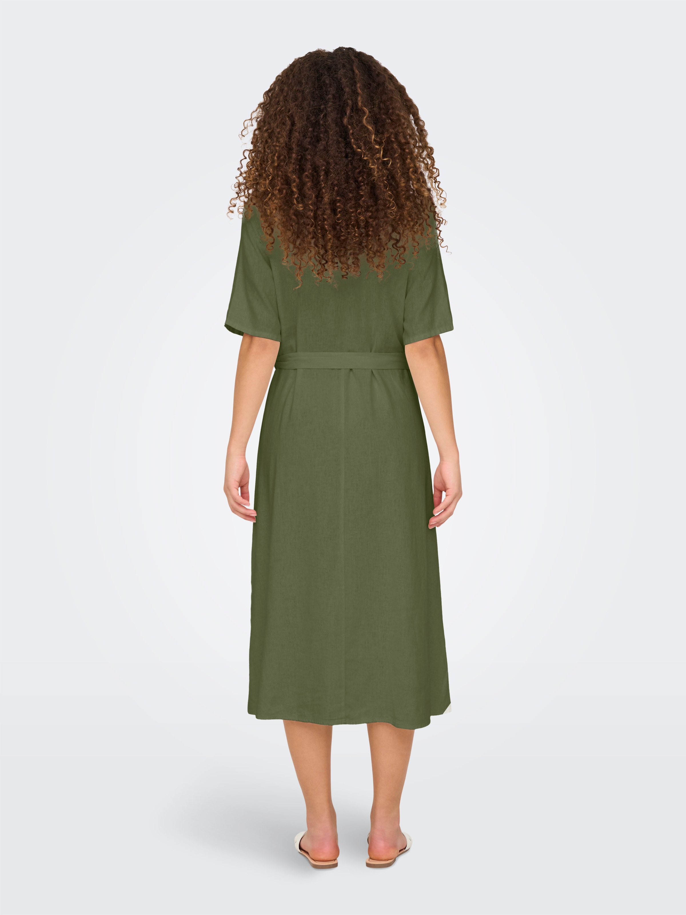 JDY Blusenkleid "JDYSAY 2/4 MIDI SHIRT DRESS WVN NOOS", Sommerkleid günstig online kaufen