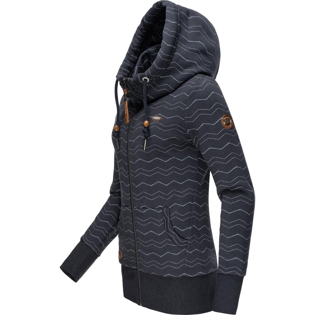 Ragwear Sweatjacke »Neska Zip Zig Zag Intl.«