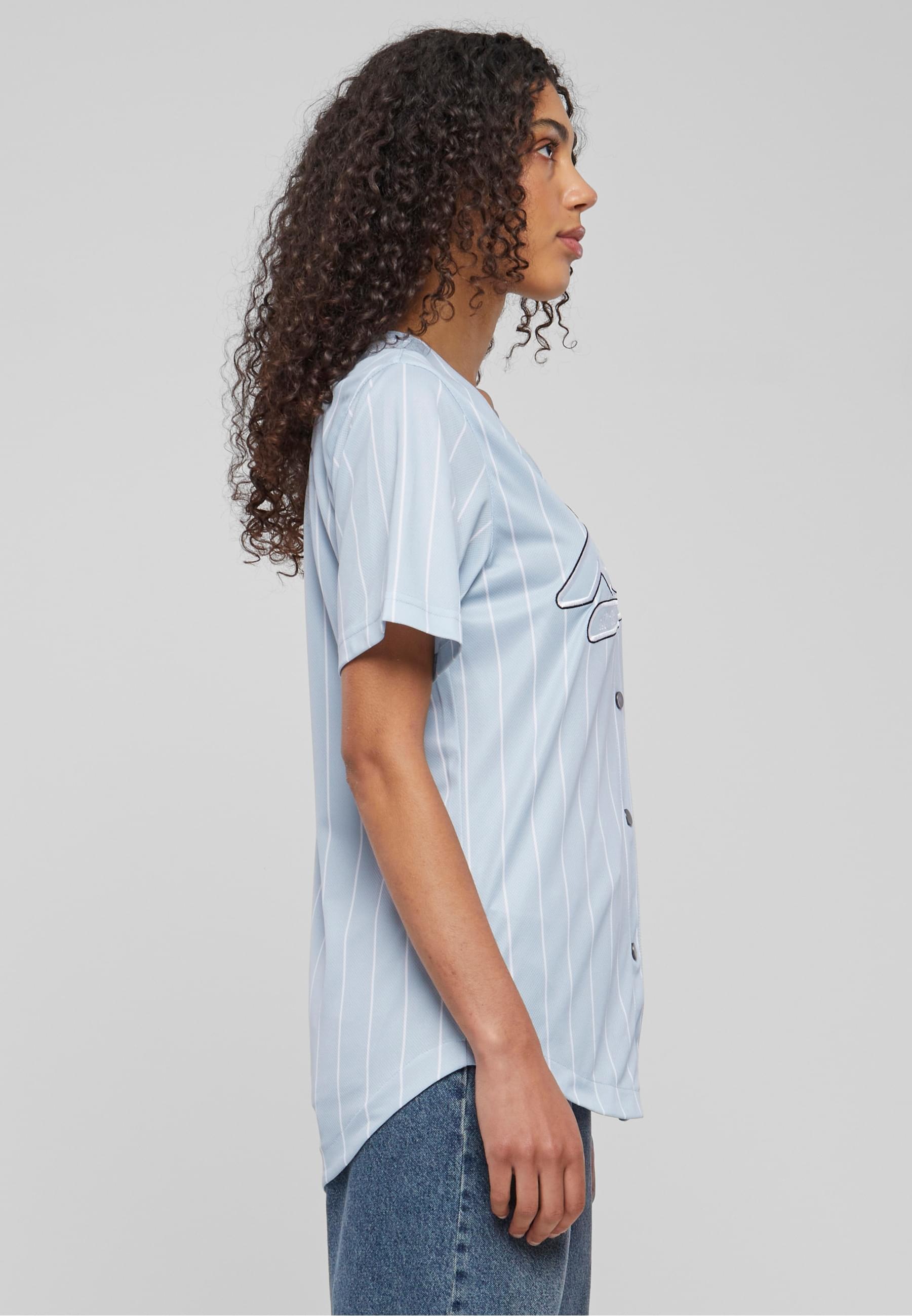 Karl Kani Langarmhemd »Karl Kani Damen KW233-035-2 KK Varsity Pinstripe Baseball Shirt«, (1 tlg.)