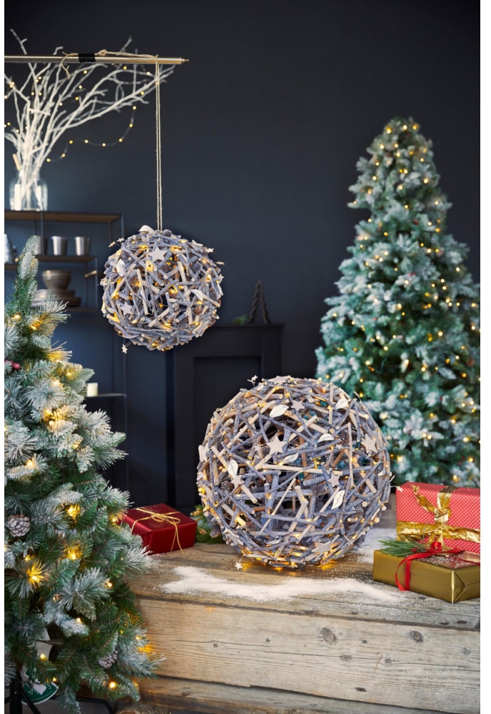 Schneider LED Dekoobjekt »Weihnachtsball«, Ø 40 cm
