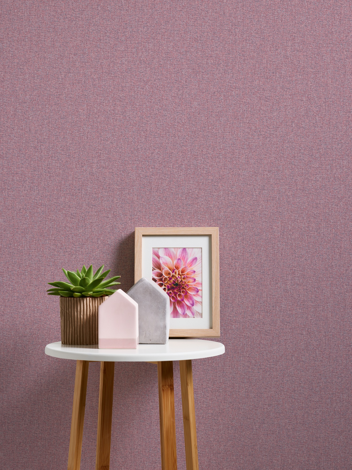 living walls Vliestapete »Famous Garden einfarbige Tapete Unitapete Struktur-Optik Landhaus«, matt, Vliestapete einfarbig für Schlafzimmer Küche Wohnzimmer Uni Design