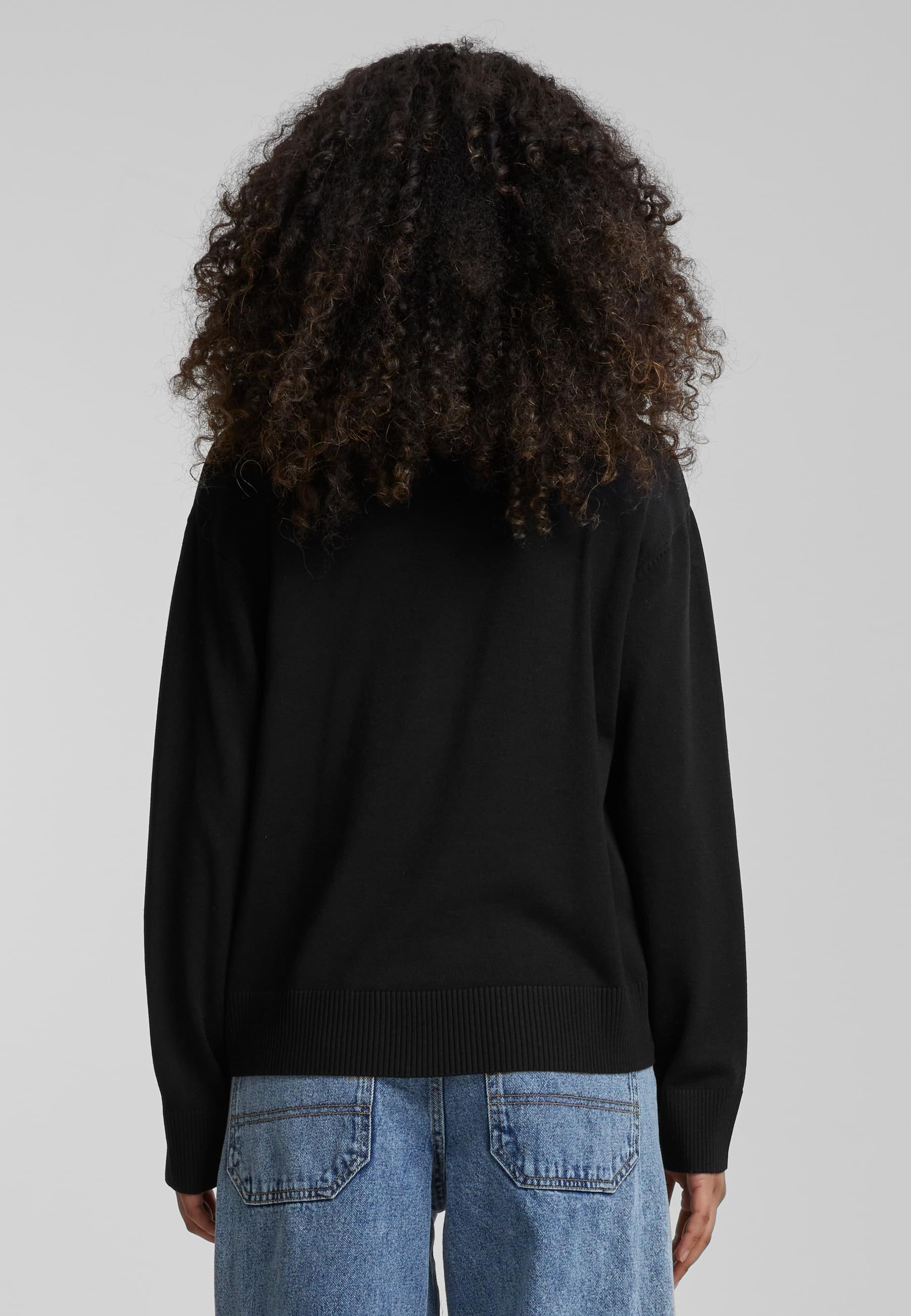 URBAN CLASSICS Strickjacke »Urban Classics Damen Ladies Knitted Cardigan«
