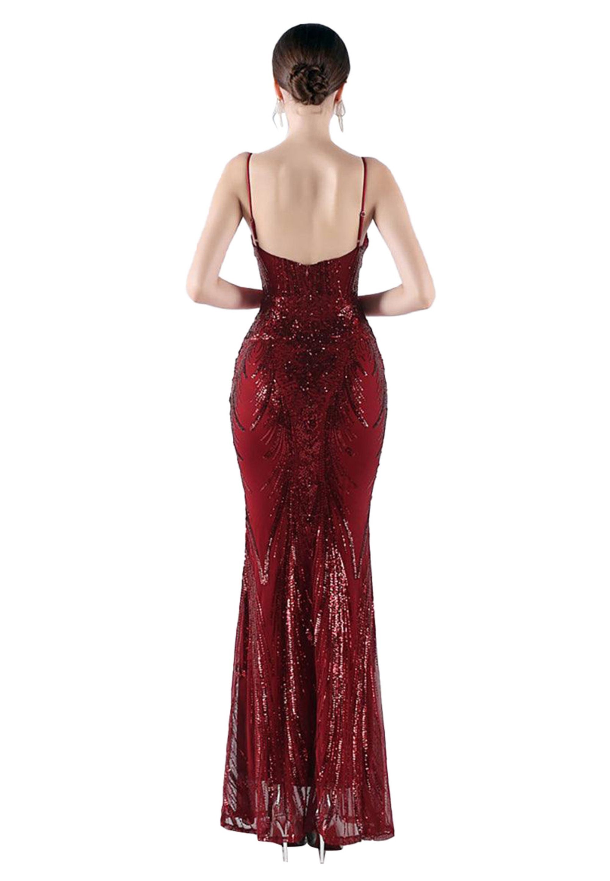 Moda Minx Jerseykleid »Gabrielle Long Dress«, mit wunderbarem Rückenausschnitt