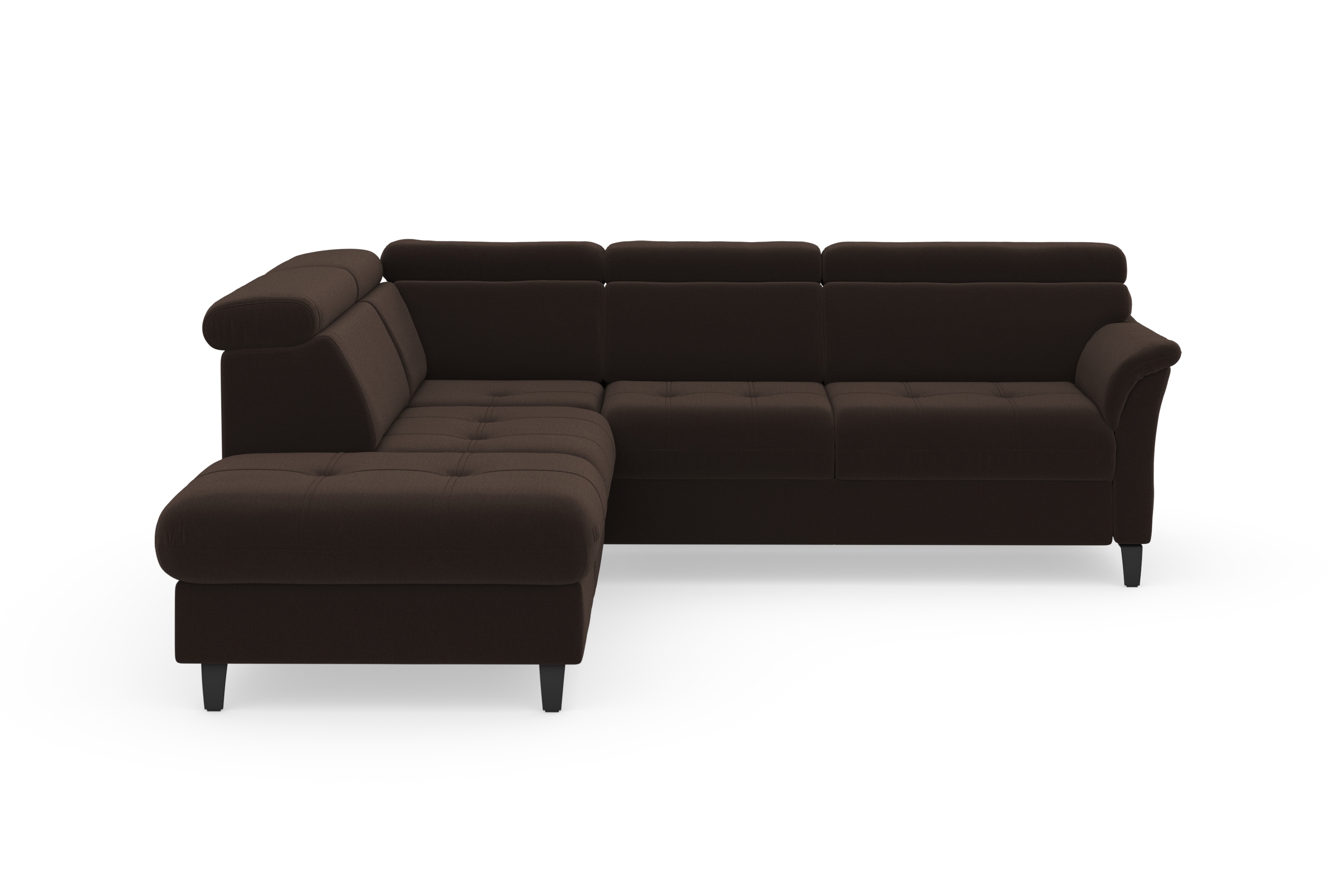 sit&more Ecksofa "Marano L-Form" inklusive Kopfteilverstellung, optional Schlaffunktion & Bettkasten