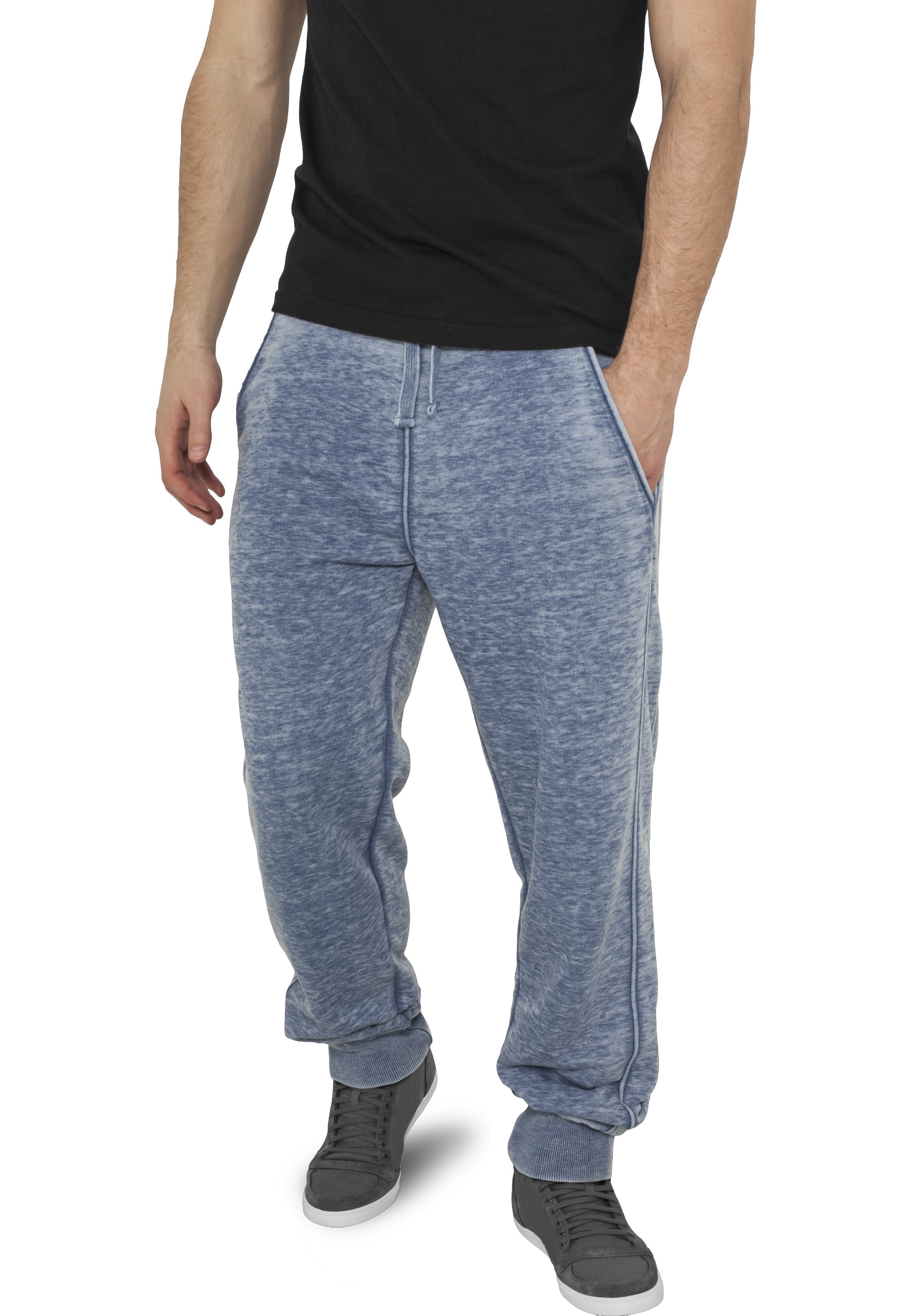 URBAN CLASSICS Sweathose "Urban Classics Herren Burnout Sweatpants"