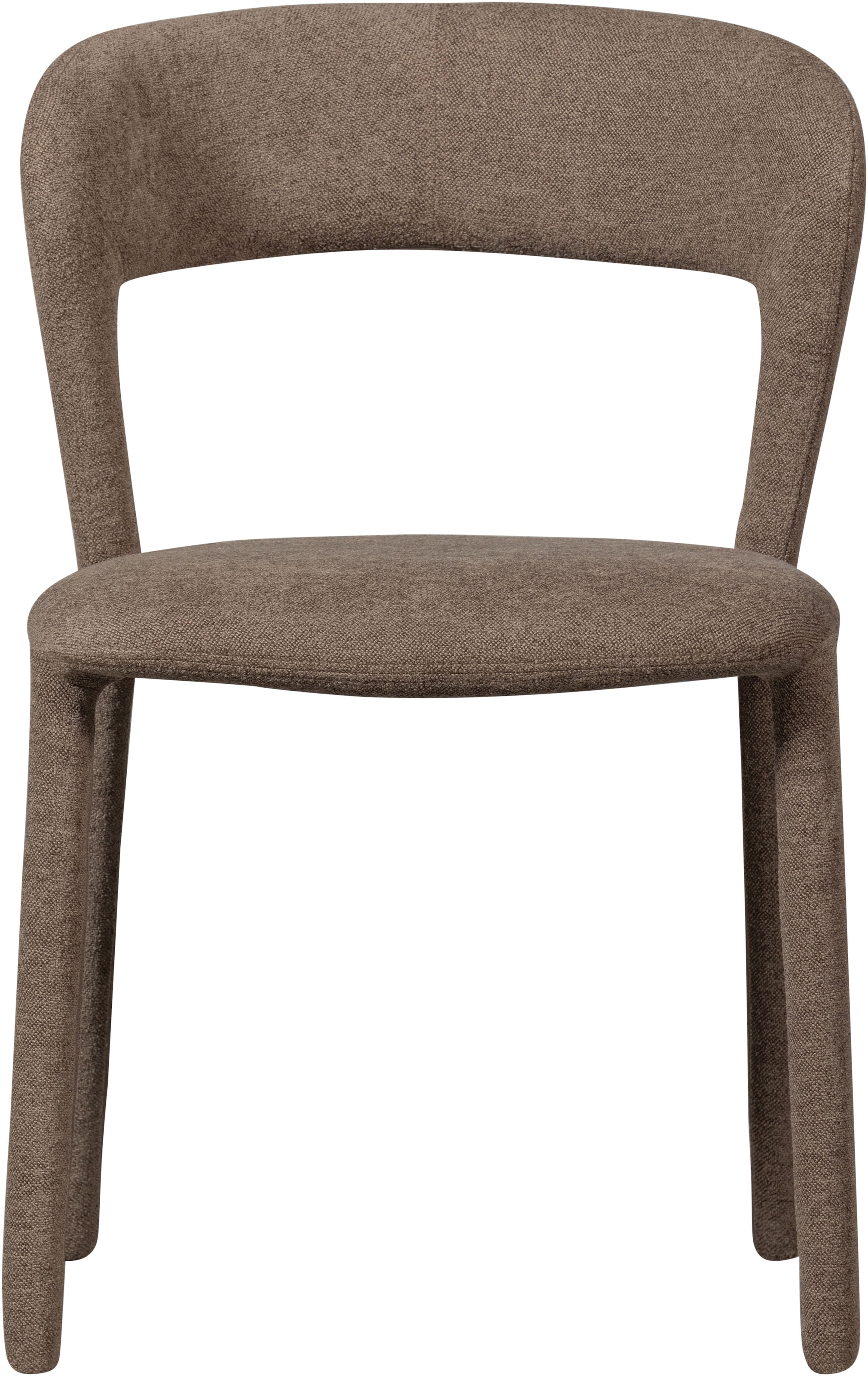 WOOOD Esszimmerstuhl »Noble«, (Set), 2 St., Strukturstoff, komplett mit Stoff bezogen, Höhe 76 cm x Breite 51 cm