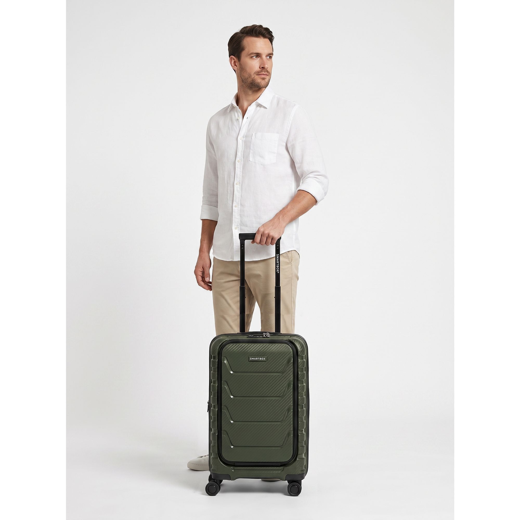 Smartbox Trolley »Edition 01 4 Rollen Kabinentrolley 55 cm Laptopfach« 39 l