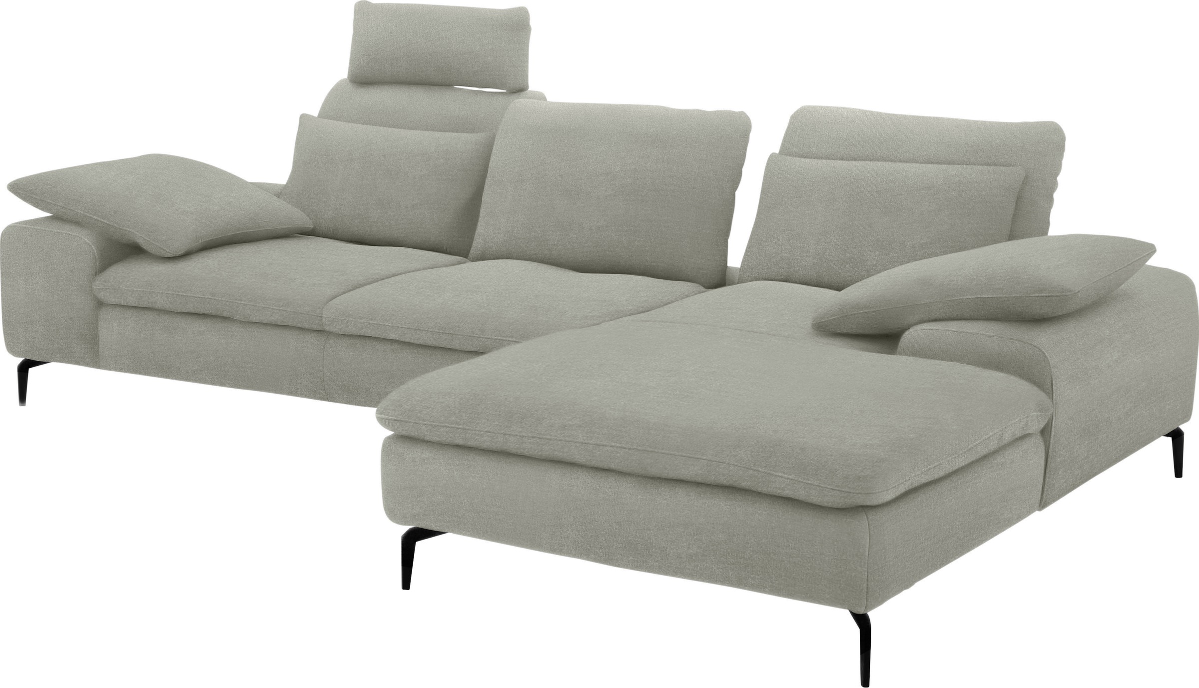W.SCHILLIG Ecksofa "valentinoo, Designsofa, bequem, elegant und zeitlos, L- günstig online kaufen