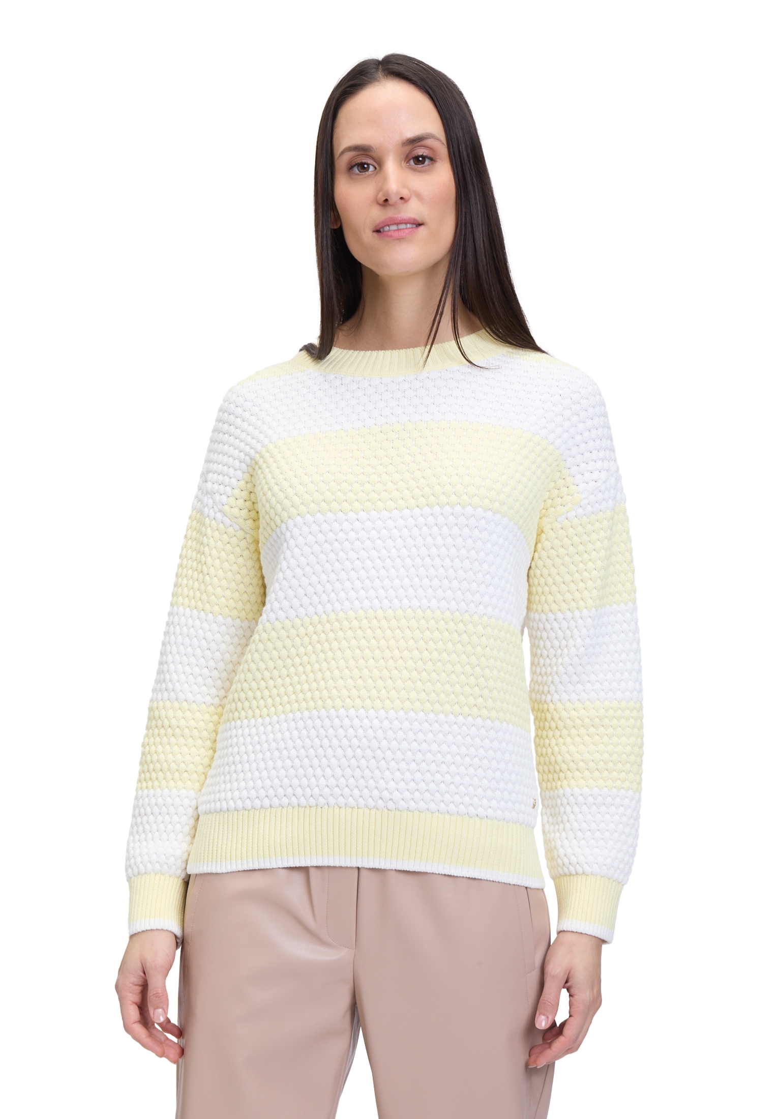 Betty&Co Strickpullover »Betty & Co Strickpullover mit Struktur«, Struktur