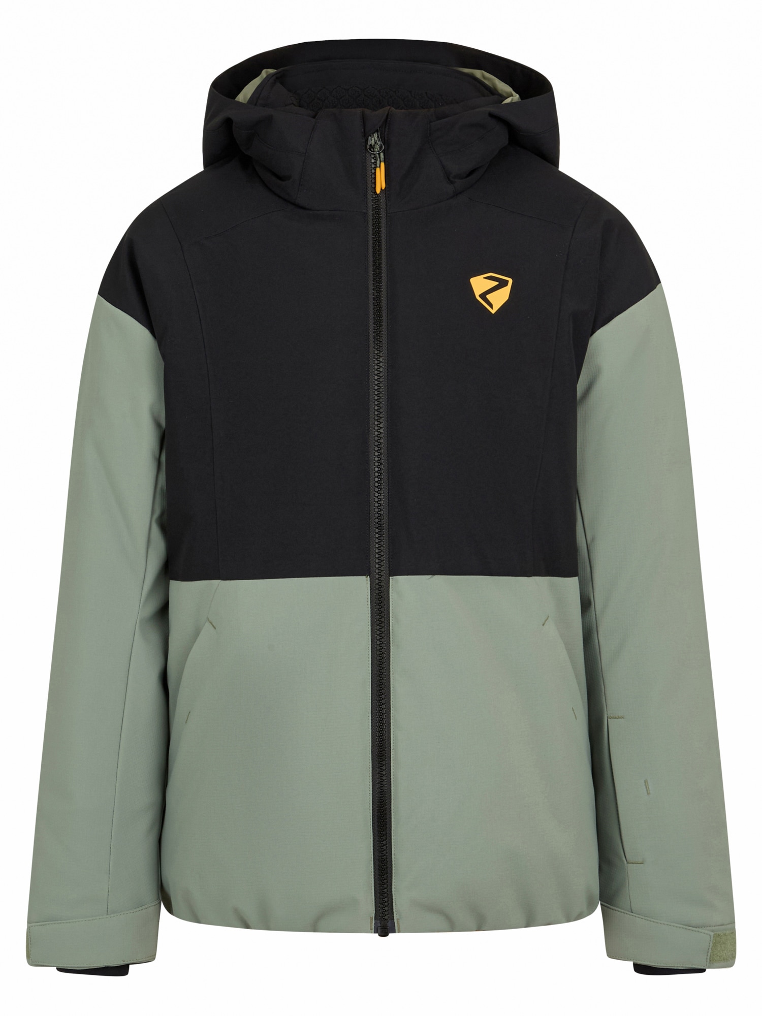 Ziener Skijacke "ABBE-Z AQUASHIELD JUNIOR" wasser- u. winddicht, atmungsaktiv, warm, reflektierende Elemente