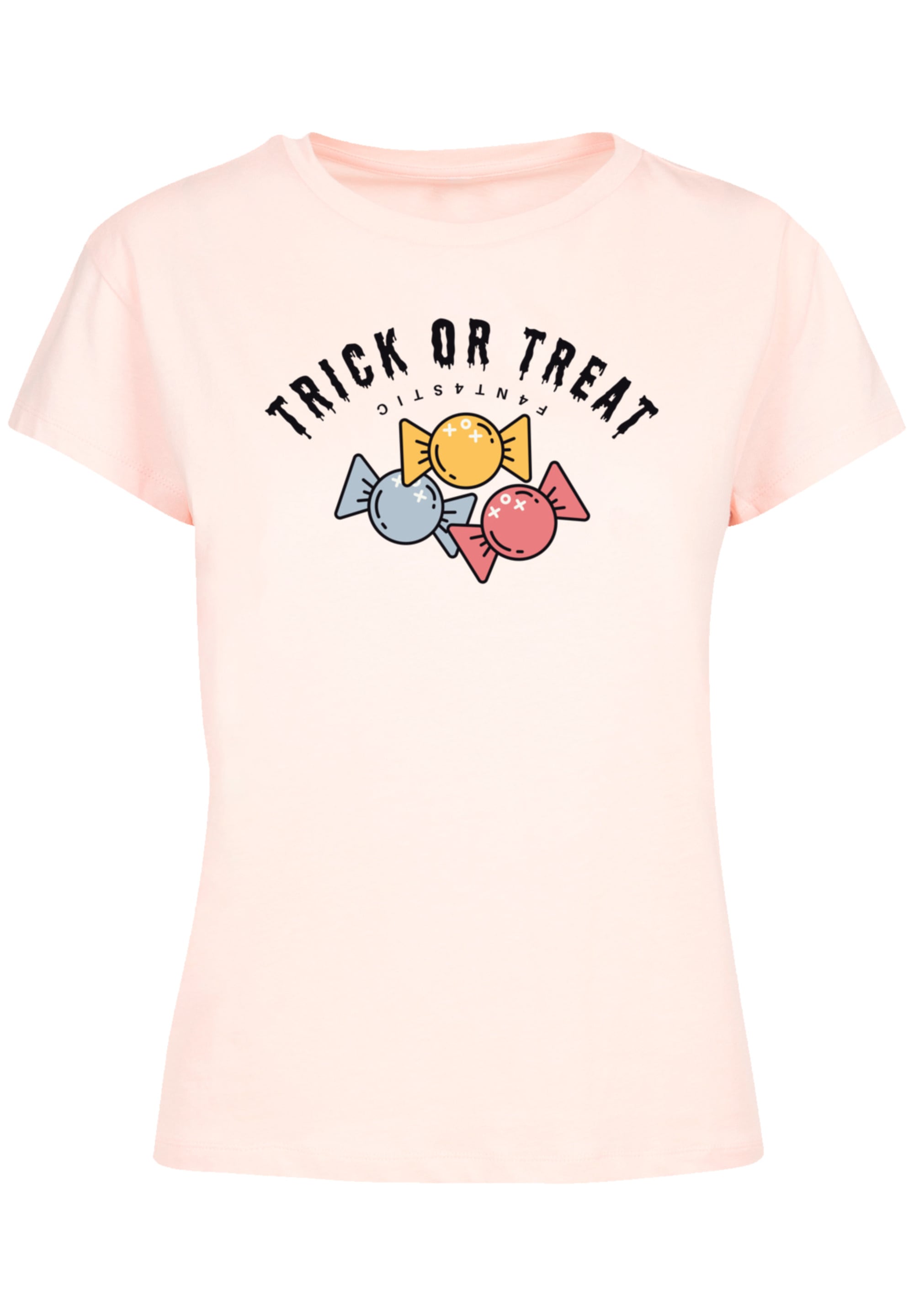 F4NT4STIC T-Shirt »Trick Or Treat Halloween«, Print
