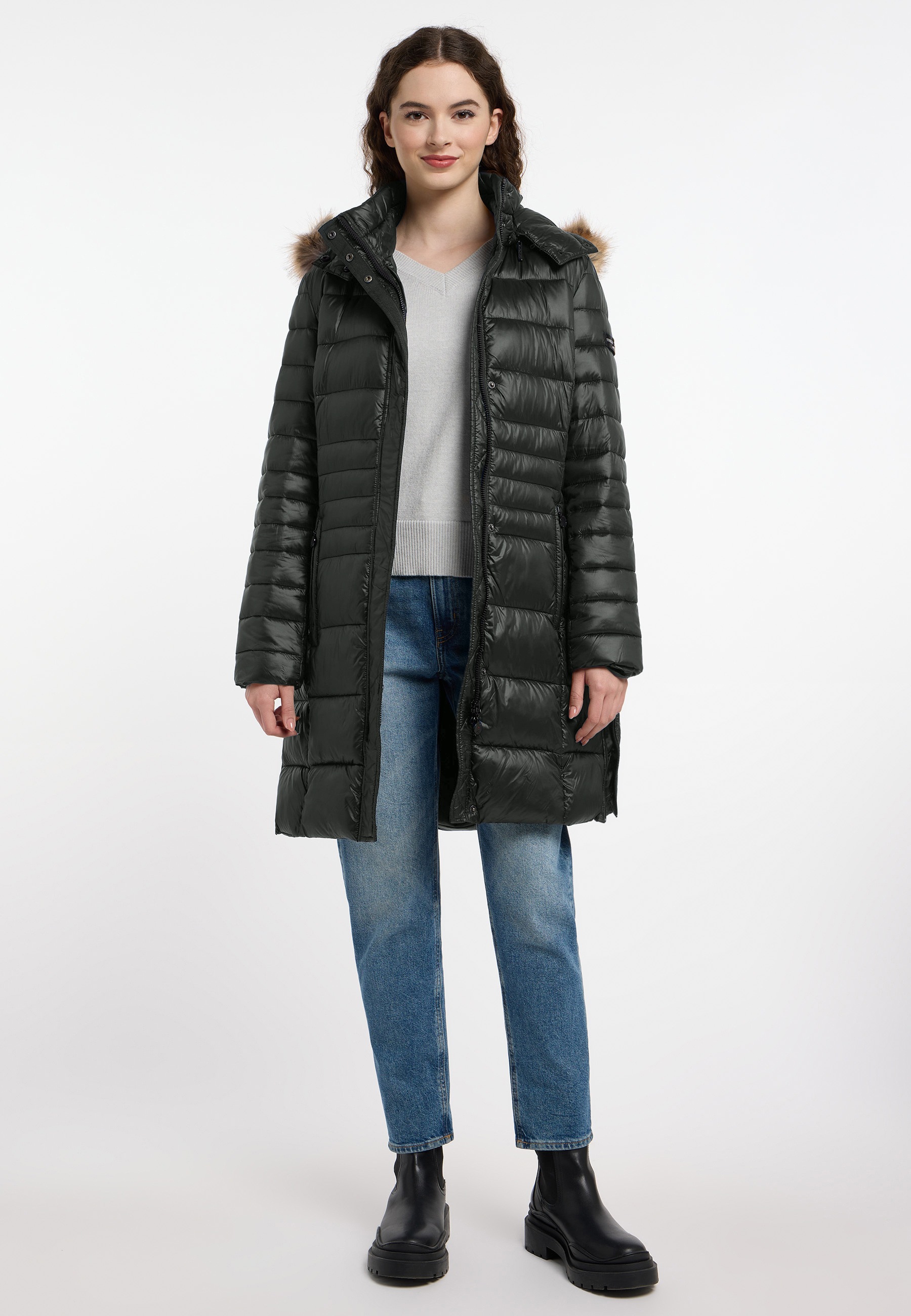 Frieda & Freddies Langmantel "Thermolite Coat / Dalia 2" mit Reißverschluss günstig online kaufen