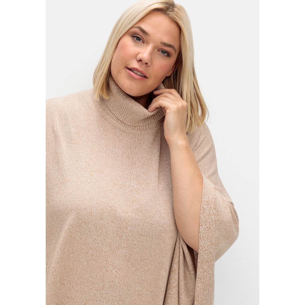 Sheego Strickponcho »Große Größen«