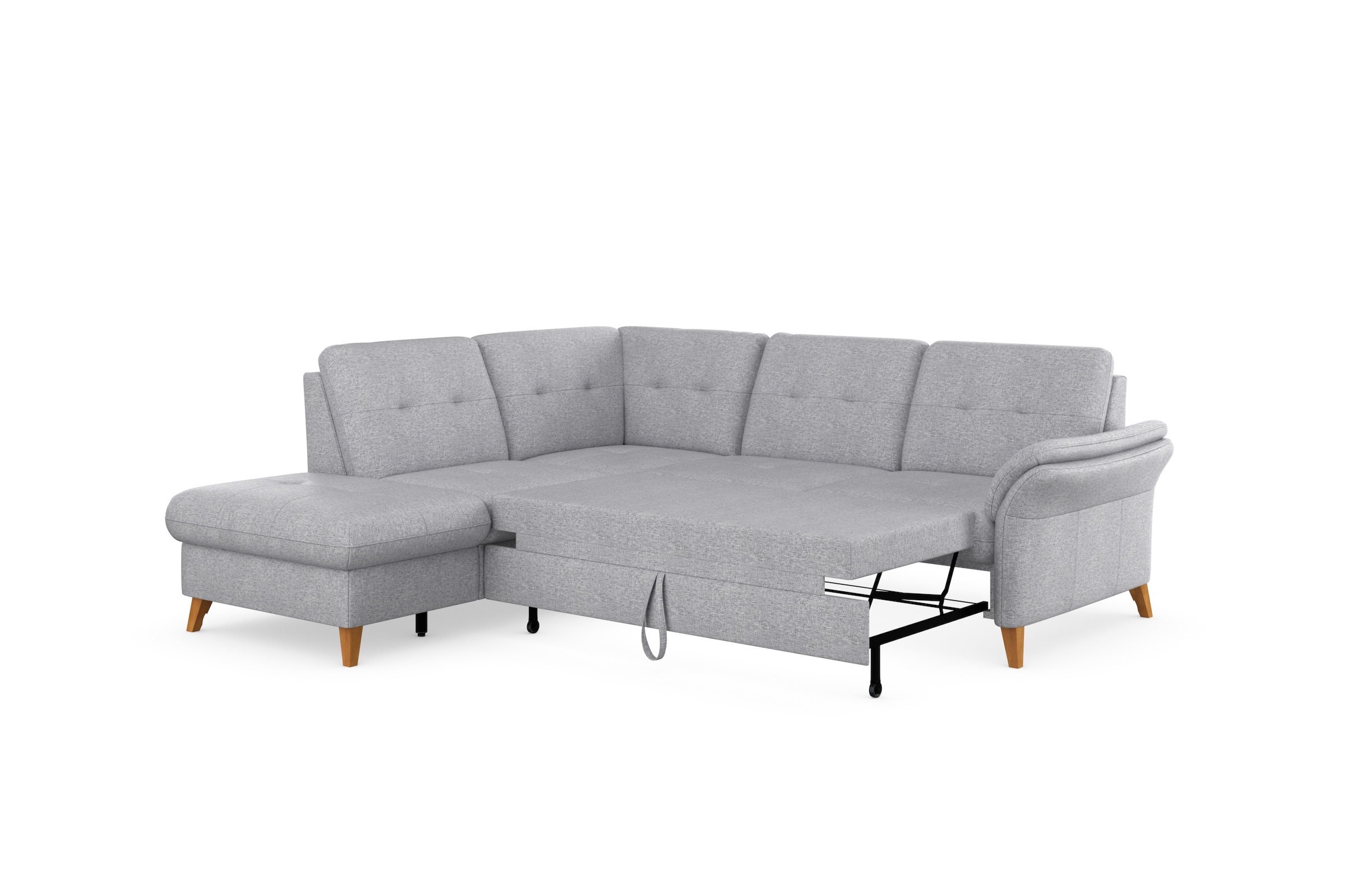 sit&more Ecksofa »Göteborg«, inkl. Sitztiefenverstellung, wahlweise mit Bettfunktion & Bettkasten