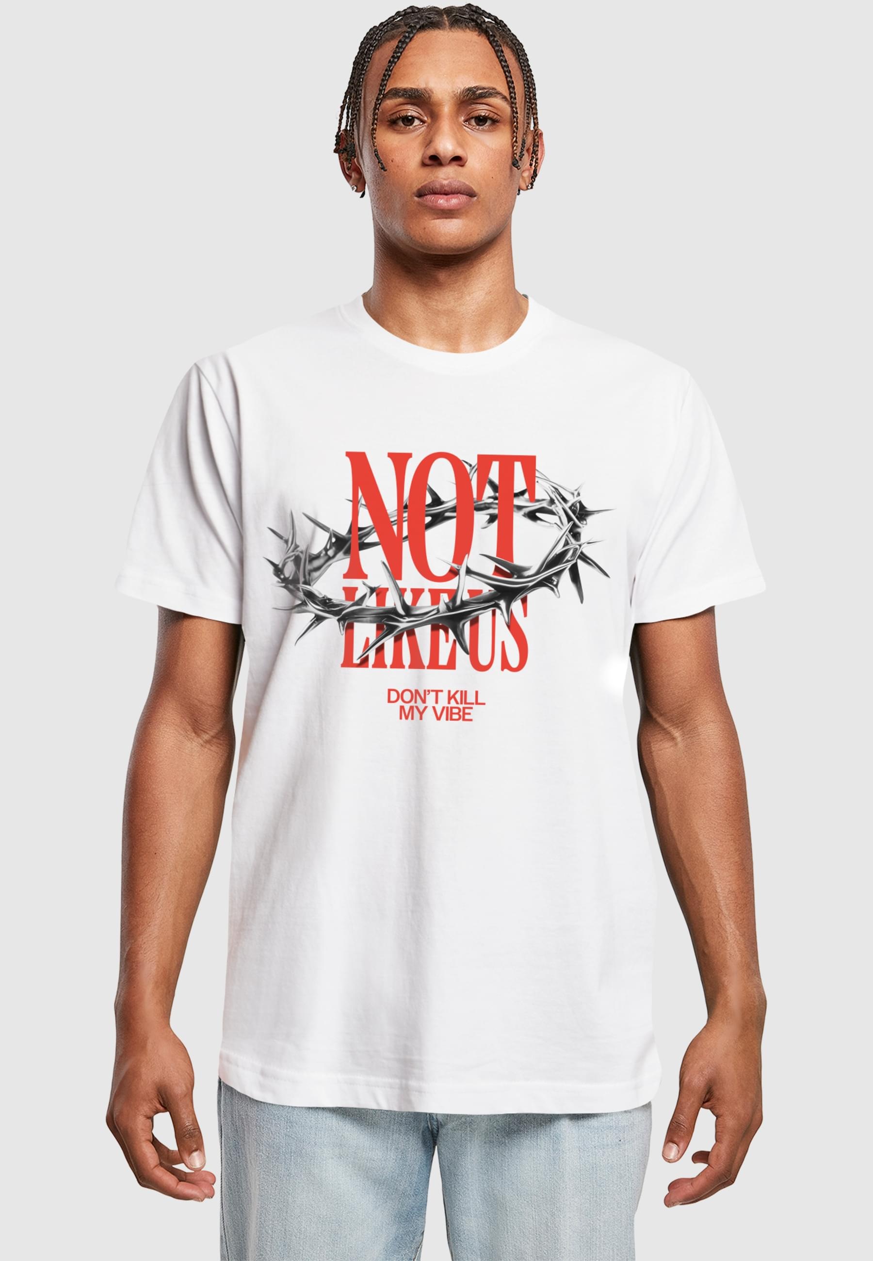 Thumbnail - MisterTee T-Shirt "MisterTee Crown Of Thorns Tee" 1 Stk.