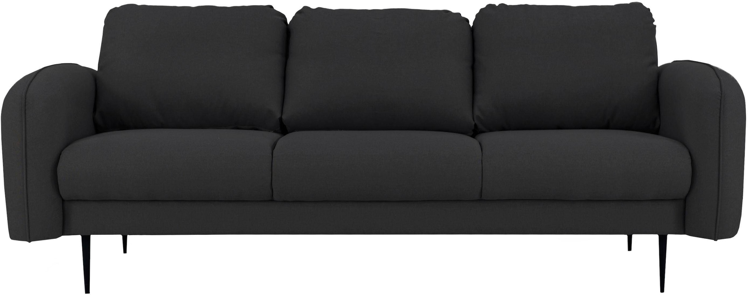 Home affaire 3-Sitzer "Skidi" mit losen Rückenkissen und Keder oben auf der günstig online kaufen