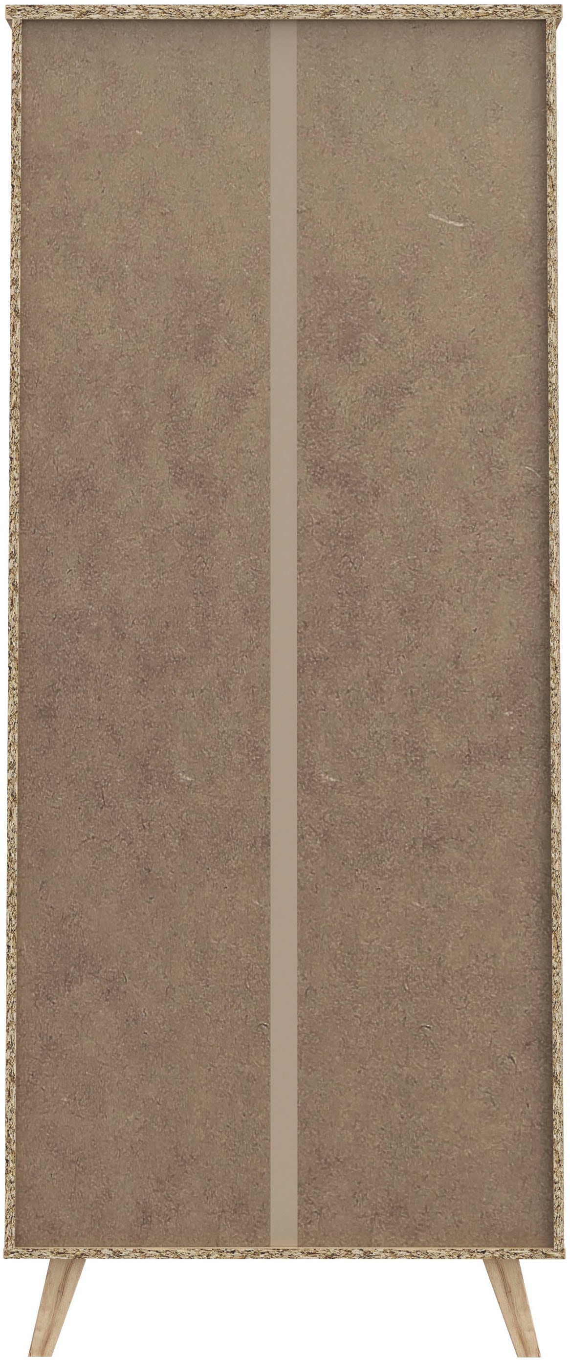 FORTE Wandregal »Vankka Regal 2 Schubkästen« B/H/T 84,7/201,5/41,7 cm,  Regal, Holzfüße, Einlegeböden variabel , 2 Schubkästen