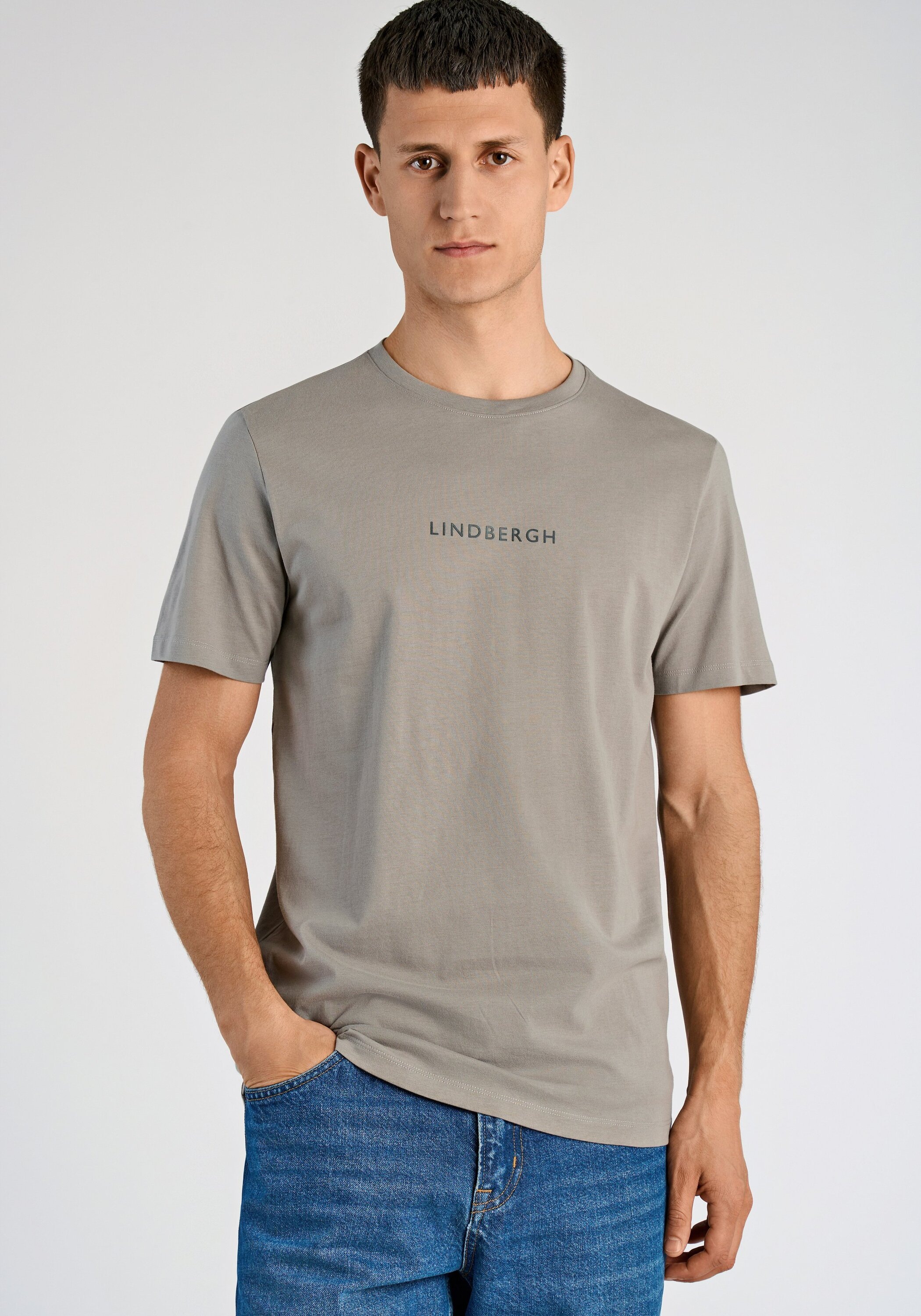 LINDBERGH Kurzarmshirt "T-Shirt (Kurzarm) Relaxed Fit"