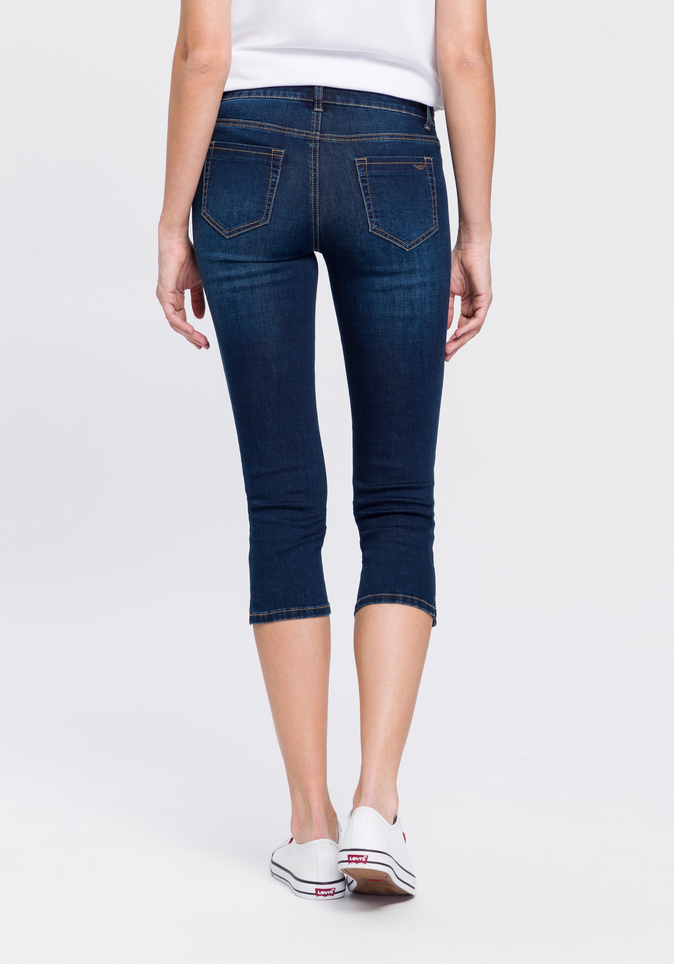 Arizona Caprijeans »Ultra-Stretch«, Mid-Waist