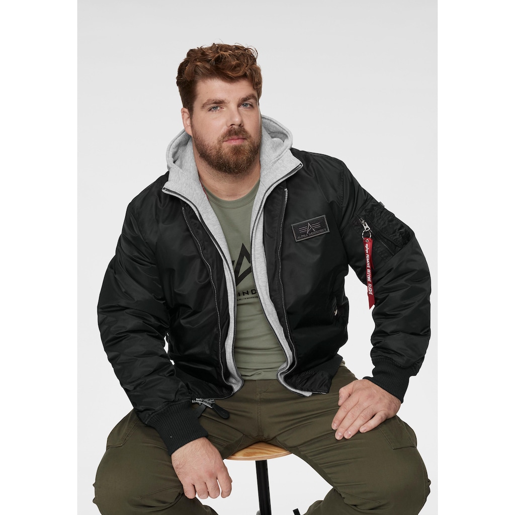 Alpha Industries Bomberjacke »MA-1 D-TEC«, mit Kapuze