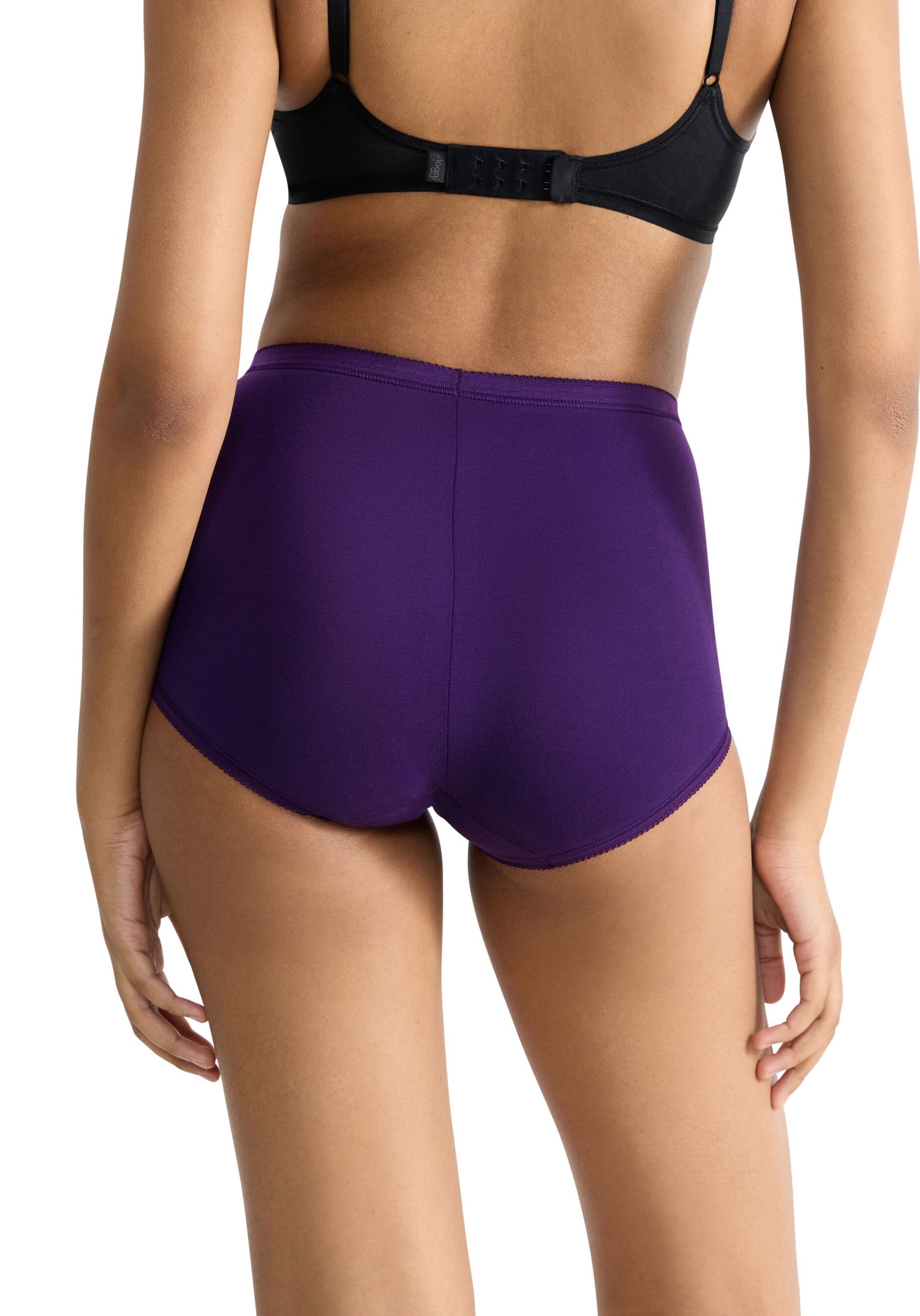 sloggi Slip »Basic+ Maxi C4P«, (4er Pack), perfekter Sitz