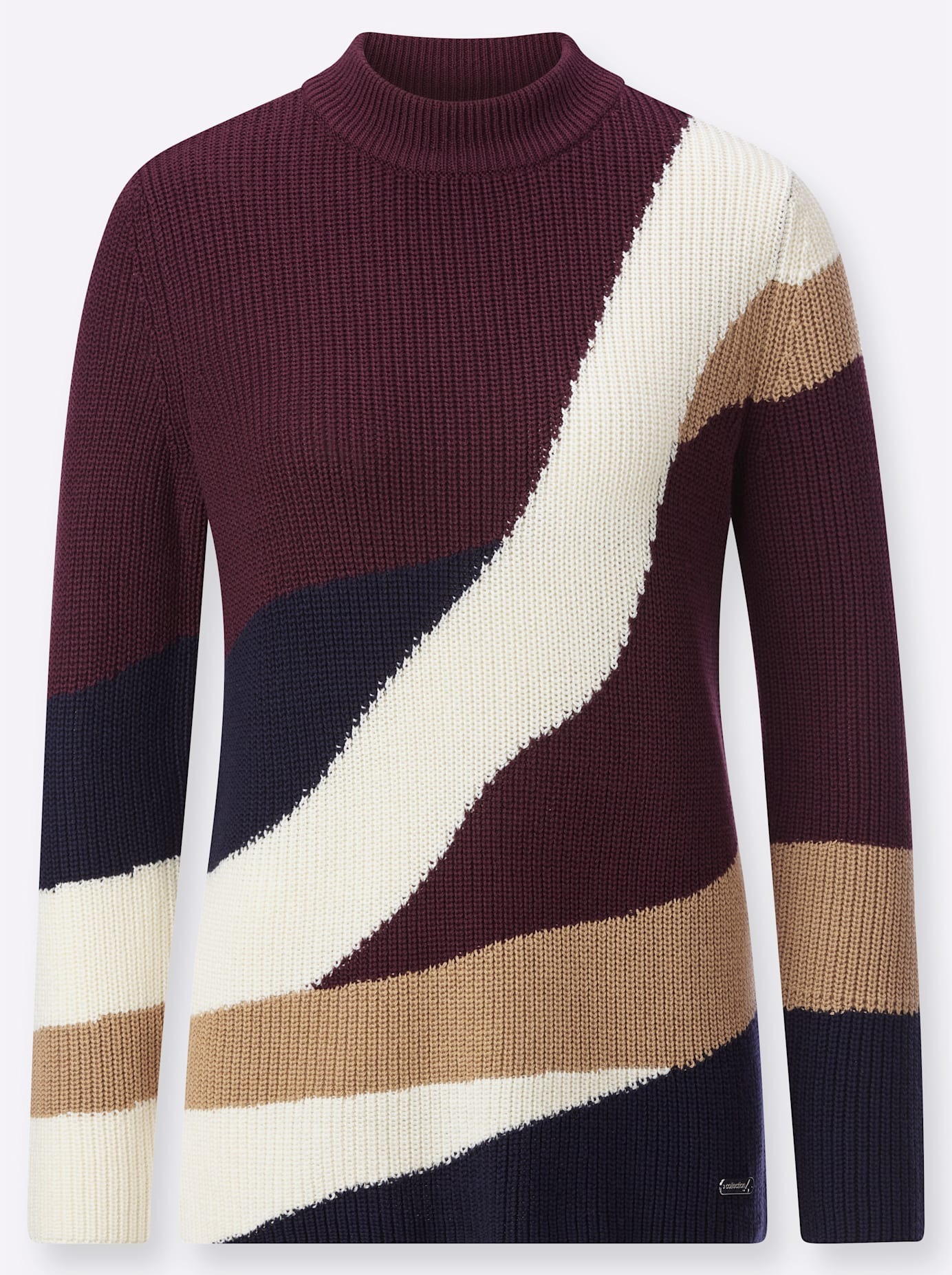 Casual Looks Stehkragenpullover »Pullover«