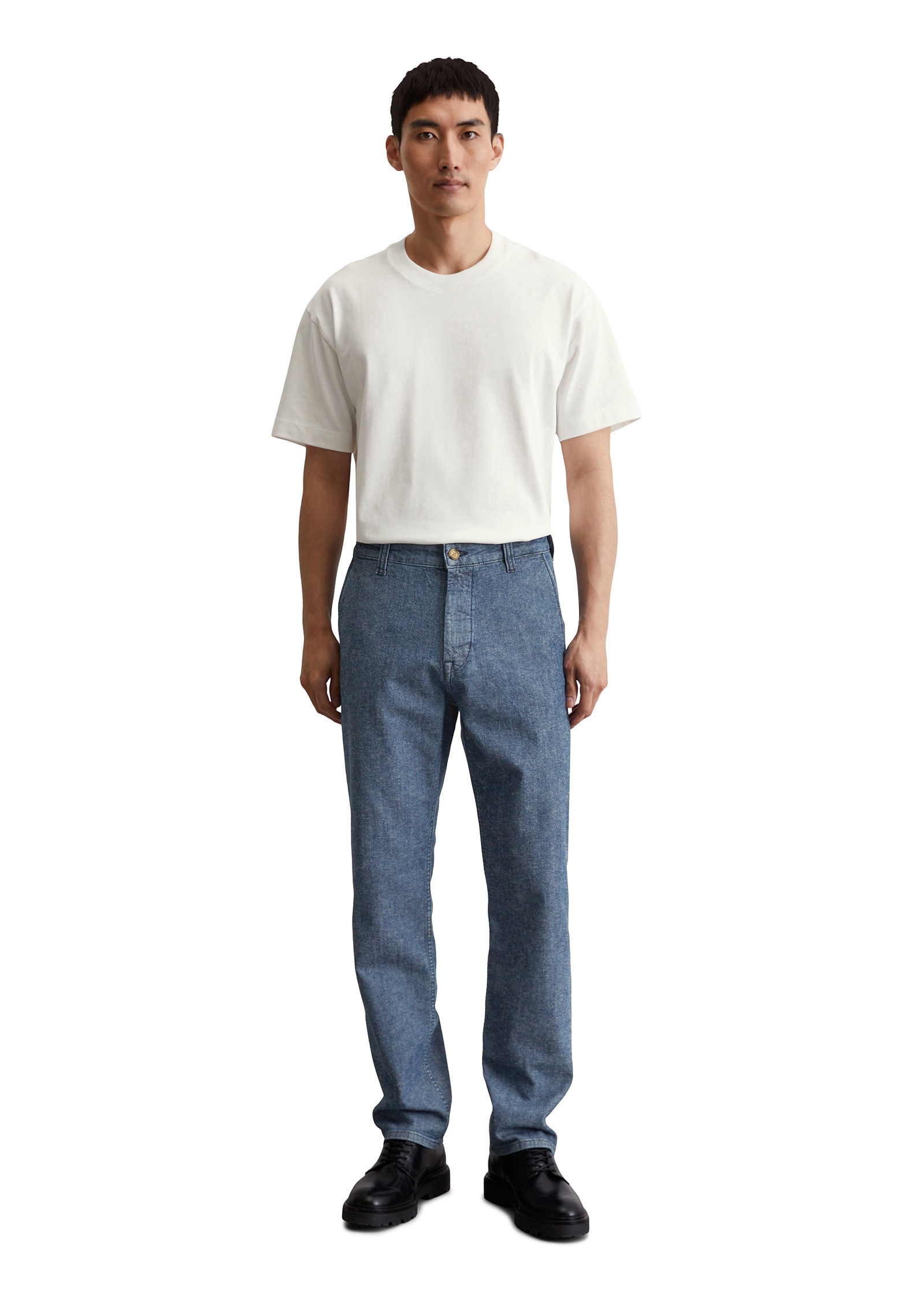 Marc O'Polo Straight-Jeans »aus elastischem Bio-Baumwoll-Hanf-Mix«