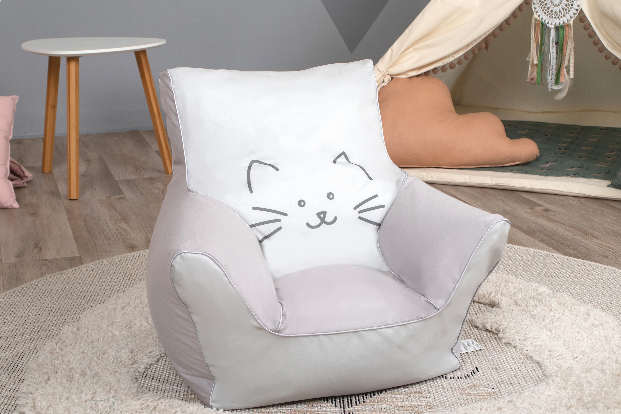 Knorrtoys® Sitzsack »Katze Lilli«, für Kinder; BAUR auf in Europe Made Rechnung 