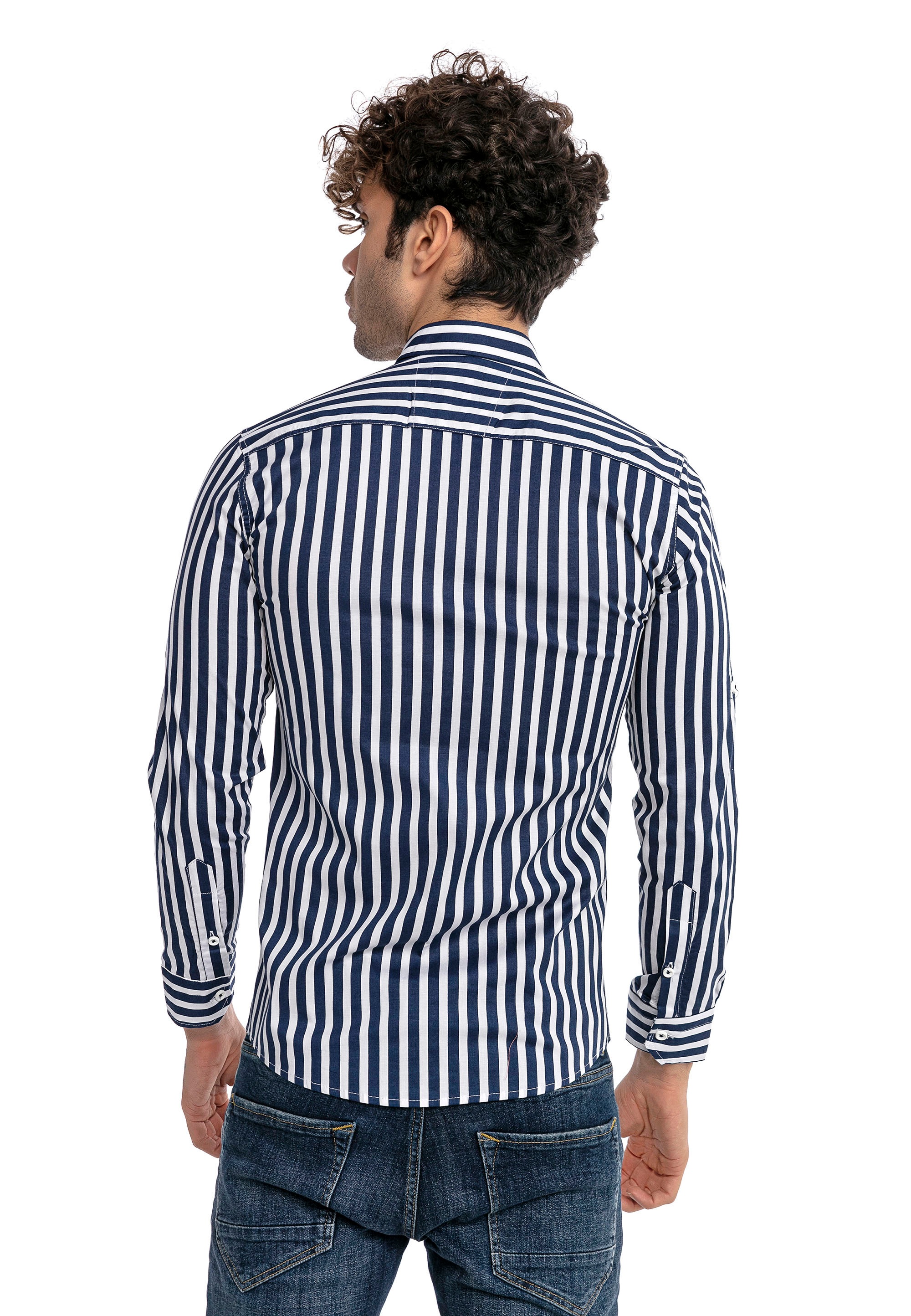 RedBridge Langarmhemd »Carrollton«, mit gestreiftem Muster ▷ kaufen | BAUR | Hemden