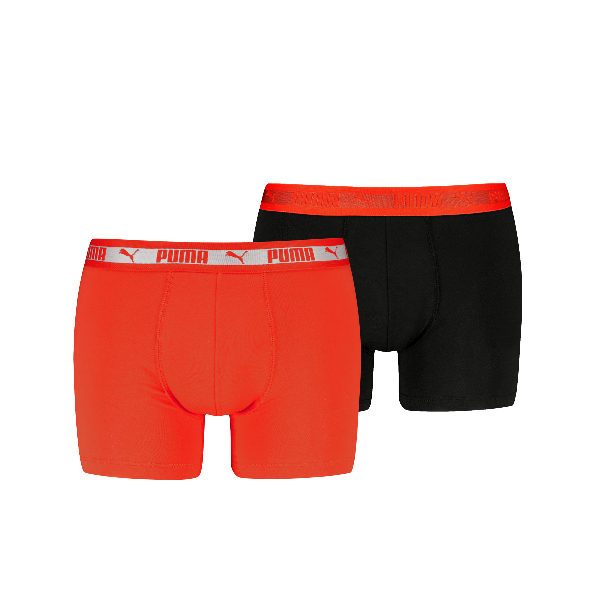 PUMA Boxershorts "PUMA MEN CHROMATIC WAISTBAND BOXERS 2P", elastischer Logo günstig online kaufen