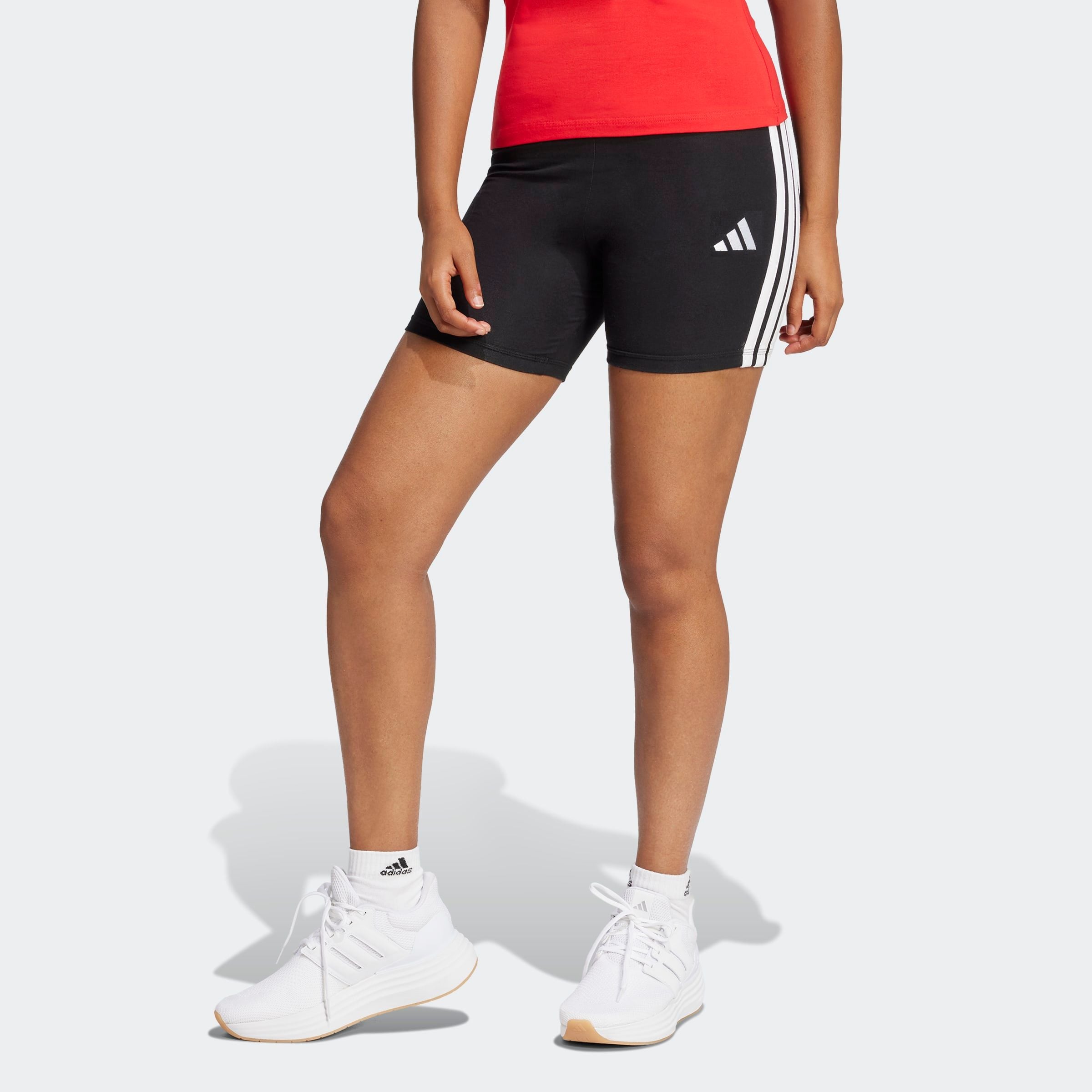 adidas Sportswear Shorts "W 3S SJ BK SHO" kurze Leggings, mittelhoher Bund, günstig online kaufen