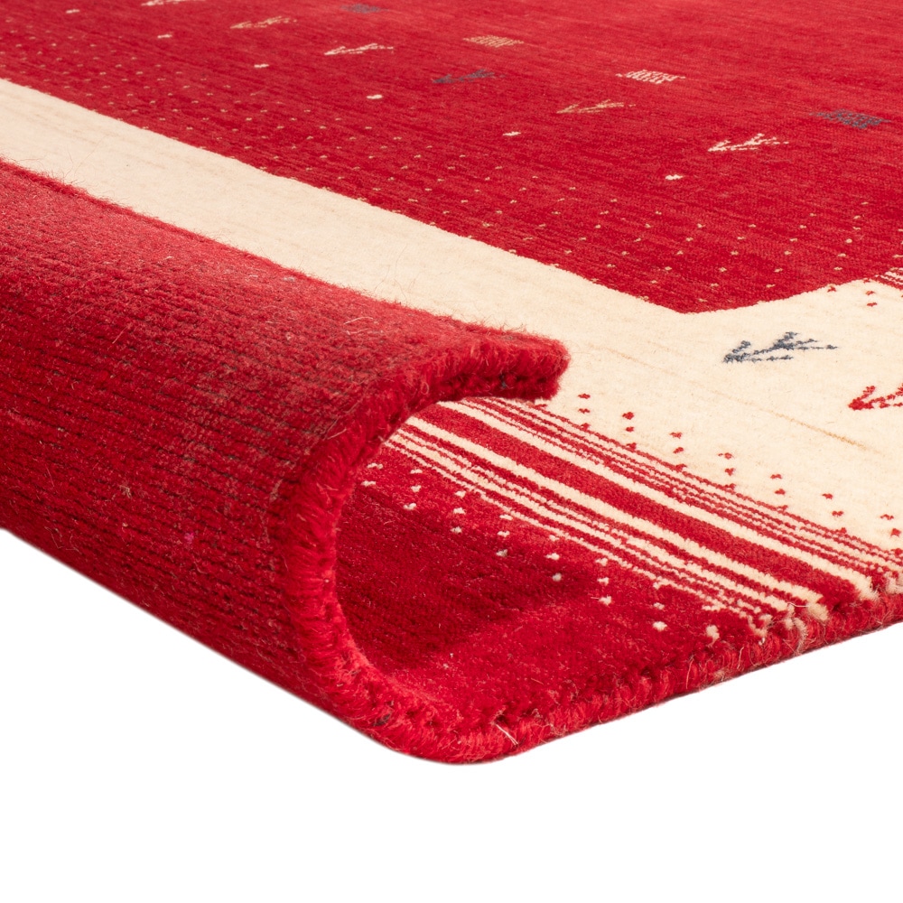morgenland Wollteppich »Aurora Flair - Gabbeh Teppich - Loribaft Softy«, rechteckig, 1,2 mm Höhe, Sehr weicher Flor