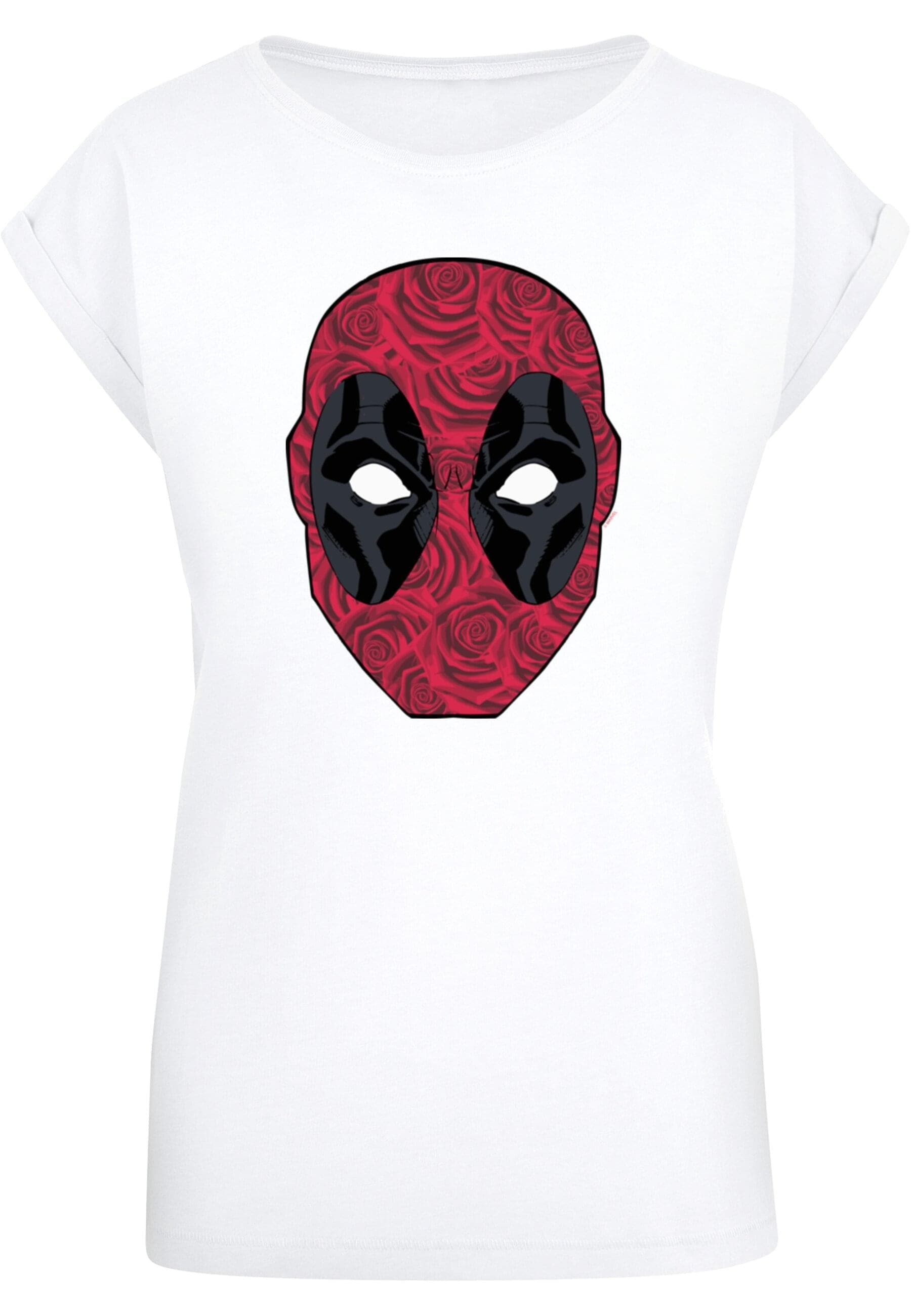 ABSOLUTE CULT T-Shirt "ABSOLUTE CULT Damen Ladies Deadpool - Head Of Roses günstig online kaufen