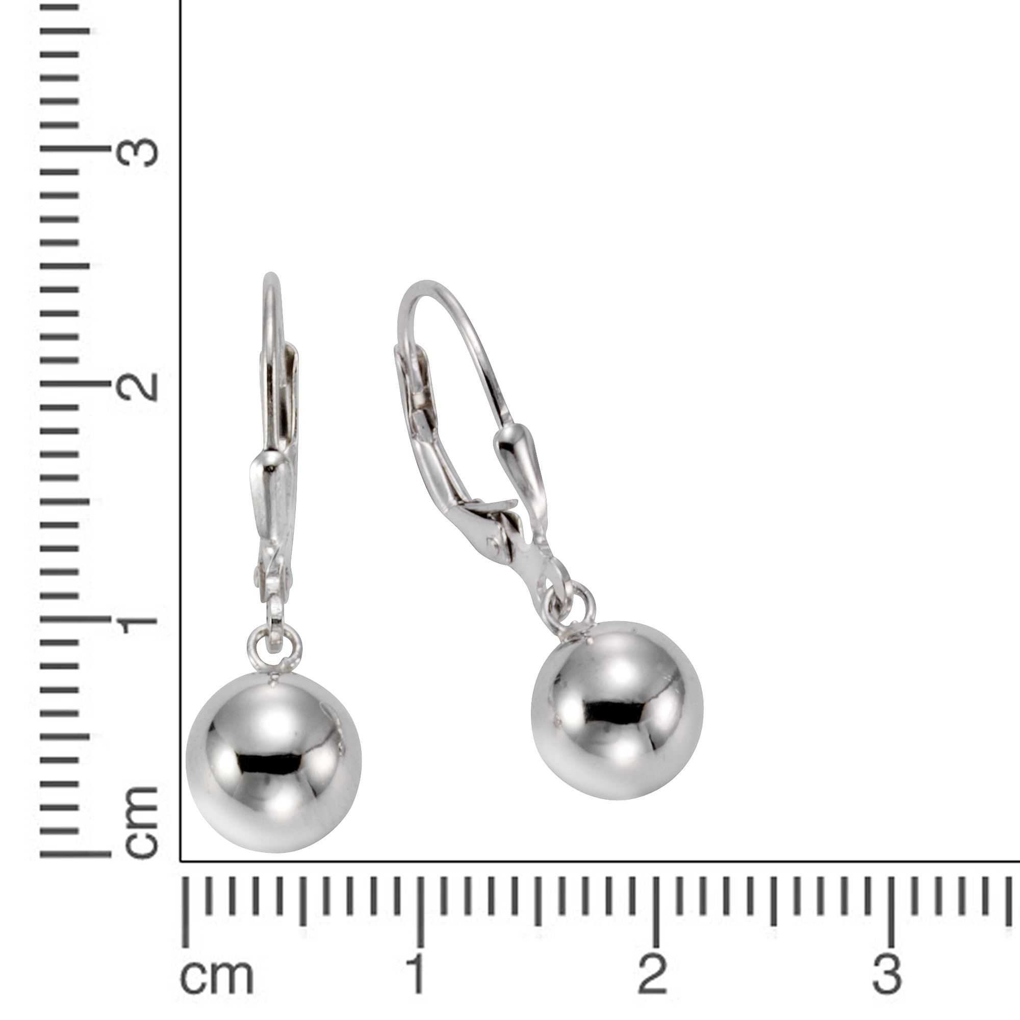 Vivance Paar Ohrhänger »925 Silber rhodiniert« online kaufen | BAUR | Ohrhänger