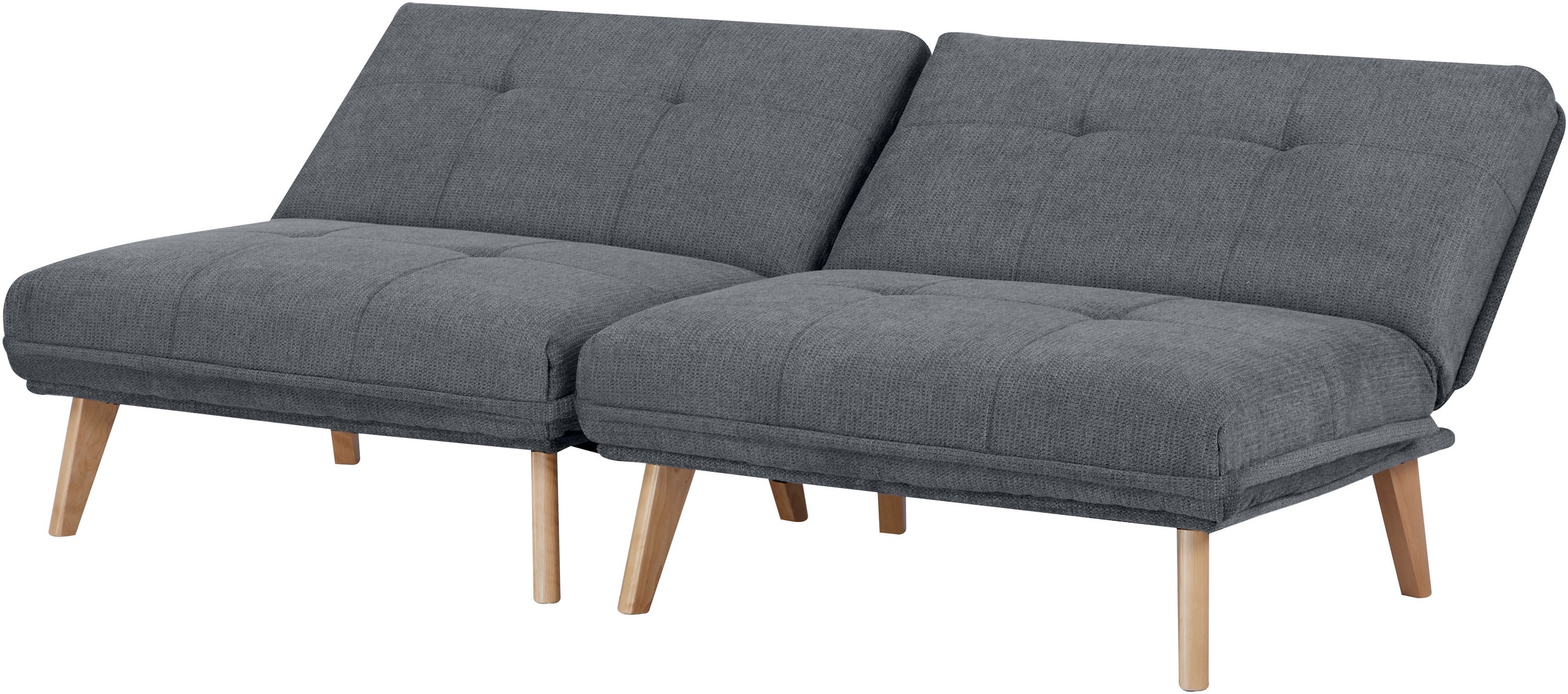 INOSIGN Sessel »DELANEY Schlafsofa, bestehend aus 2 Modulen, mit Schlaffunktion«, Bettsofa, Schlafsessel, Klappsofa, erweiterbar, in Webstoff